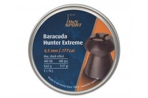Пули пневматические H&N Baracuda Hunter Extreme 4.5 мм (400 шт, 0.62 г)