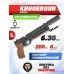 Пневматический пистолет Krugergun Корсар 6.35 мм (180 мм, D32, с манометром, деревянная рукоять, редуктор)