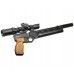 Пневматический пистолет Krugergun Корсар 5.5 мм (240 мм, F32, с манометром, дерево)