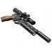 Пневматический пистолет Krugergun Корсар 5.5 мм (180 мм, дерево, F32, с манометром)