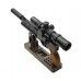 Пневматический пистолет Krugergun Корсар 5.5 мм (180 мм, дерево, F32, с манометром)