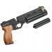 Пневматический пистолет Krugergun Корсар 6.35 мм (180 мм, редуктор, D42, дерево, с манометром)