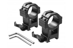 Кольца Remington 30 мм Weaver (Высокие 25 мм, быстросъемные, рычаг)