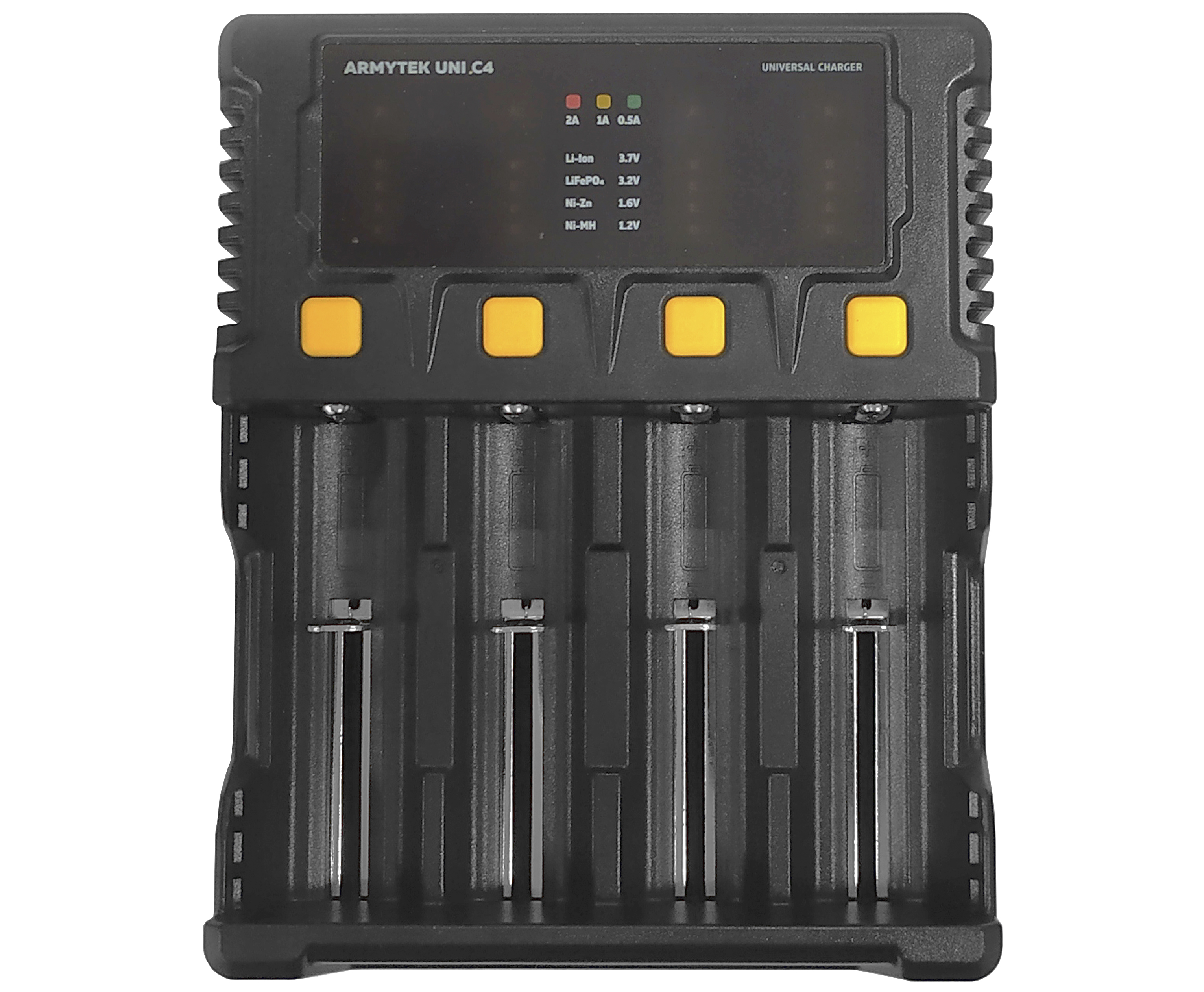 Зарядное устройство Armytek Uni C4 (LED, 4 канала, до 2А)