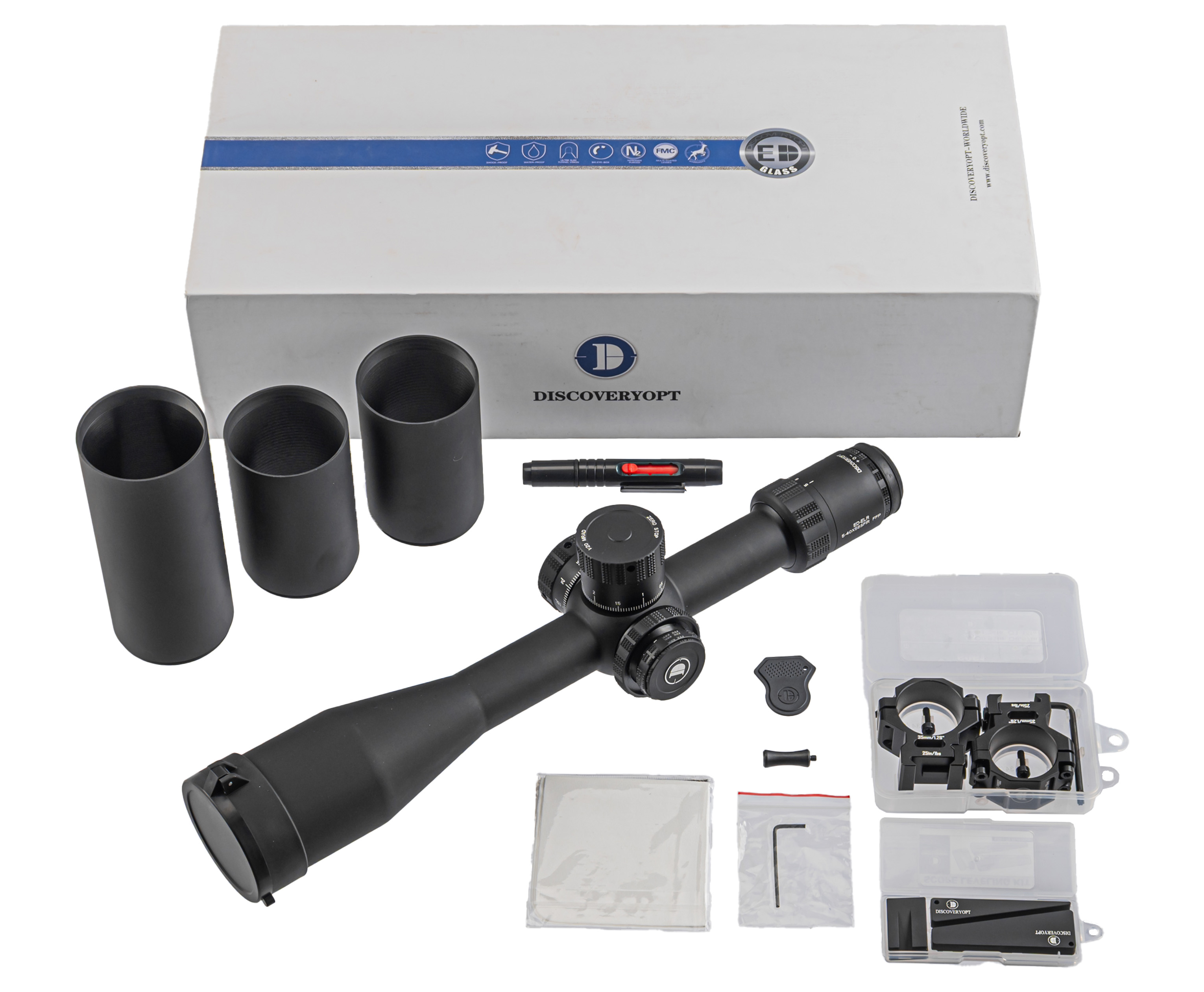 Оптический прицел Discovery ED-ELR 5-40x56SFIR (35 мм, оригинал)