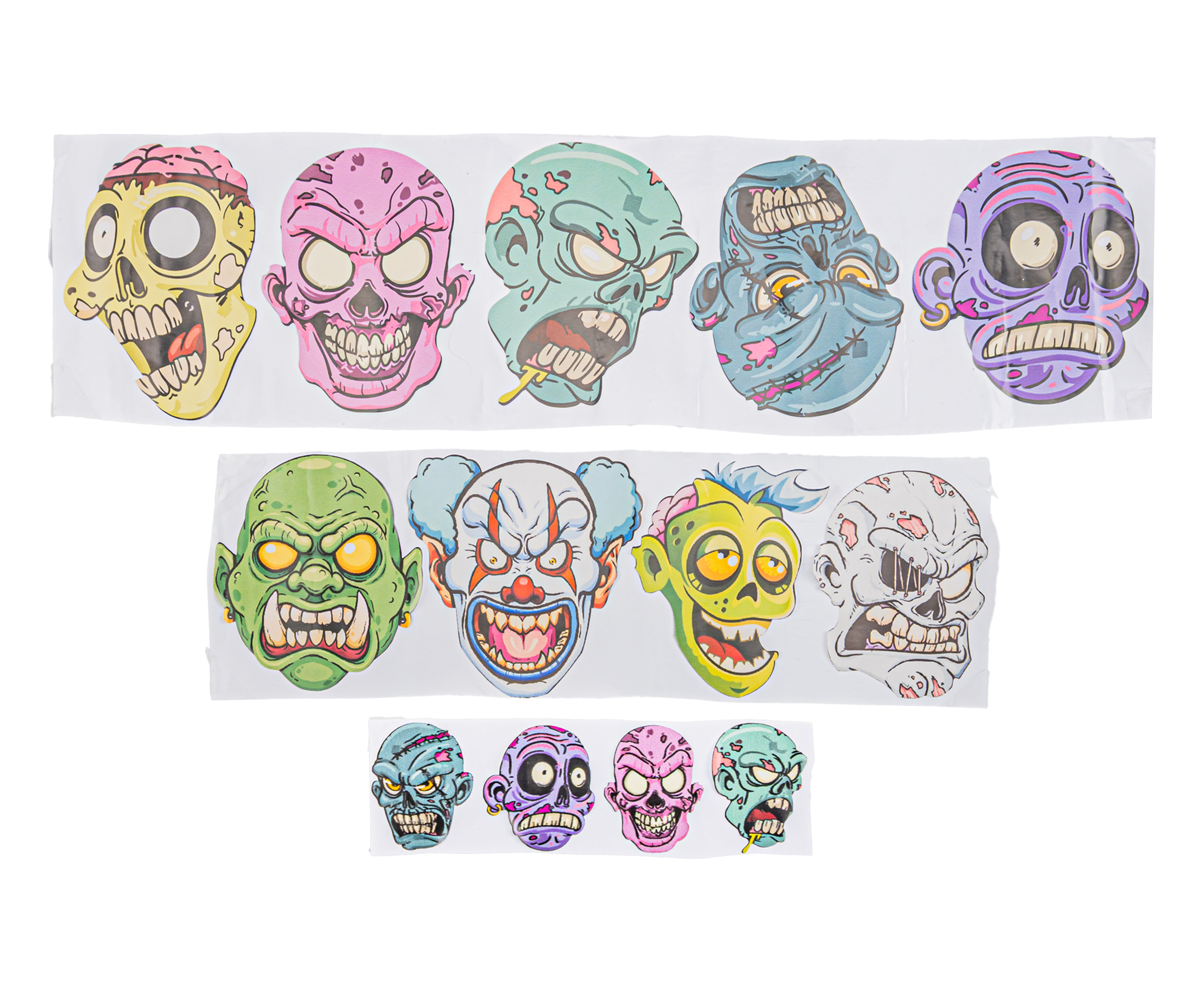 Набор наклеек для мишеней Shootman (13 шт, зомби)