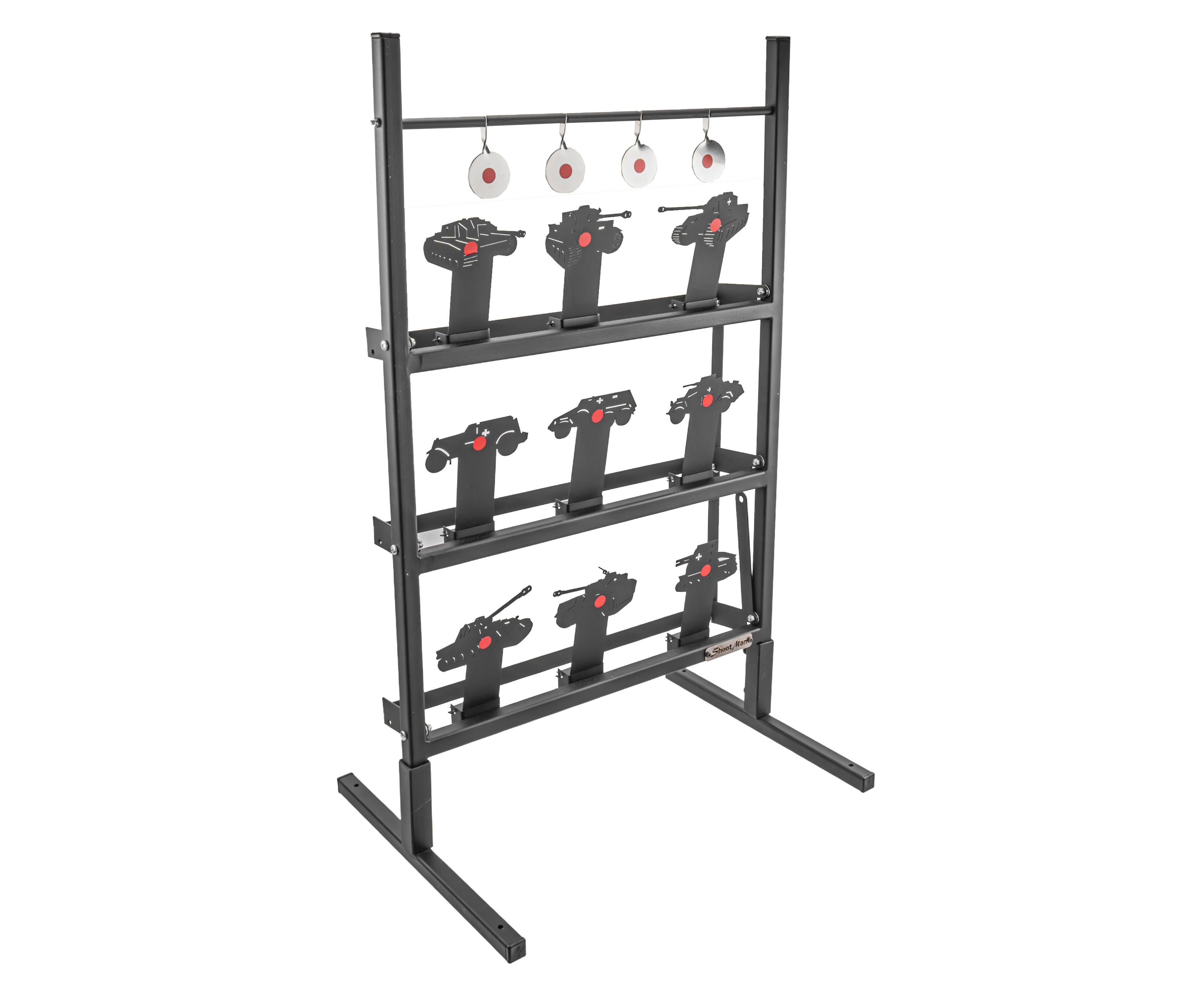 Мишенный комплекс Shootman дачный (убойки 1 мм, 50x70 см, танки)