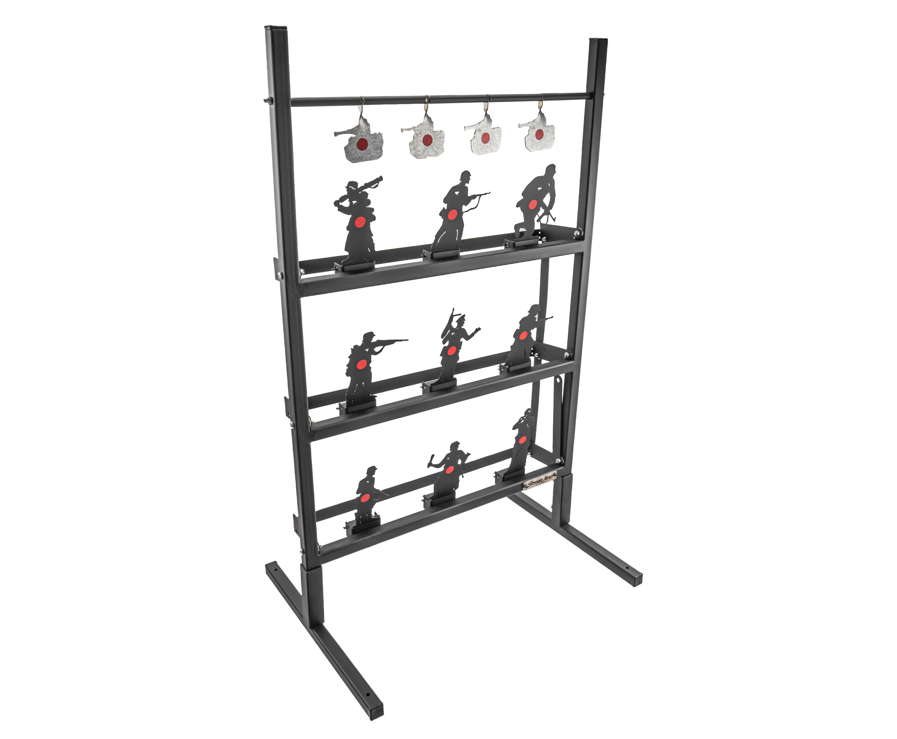 Мишенный комплекс Shootman дачный (50x70 см, солдаты, убойки 1 мм)