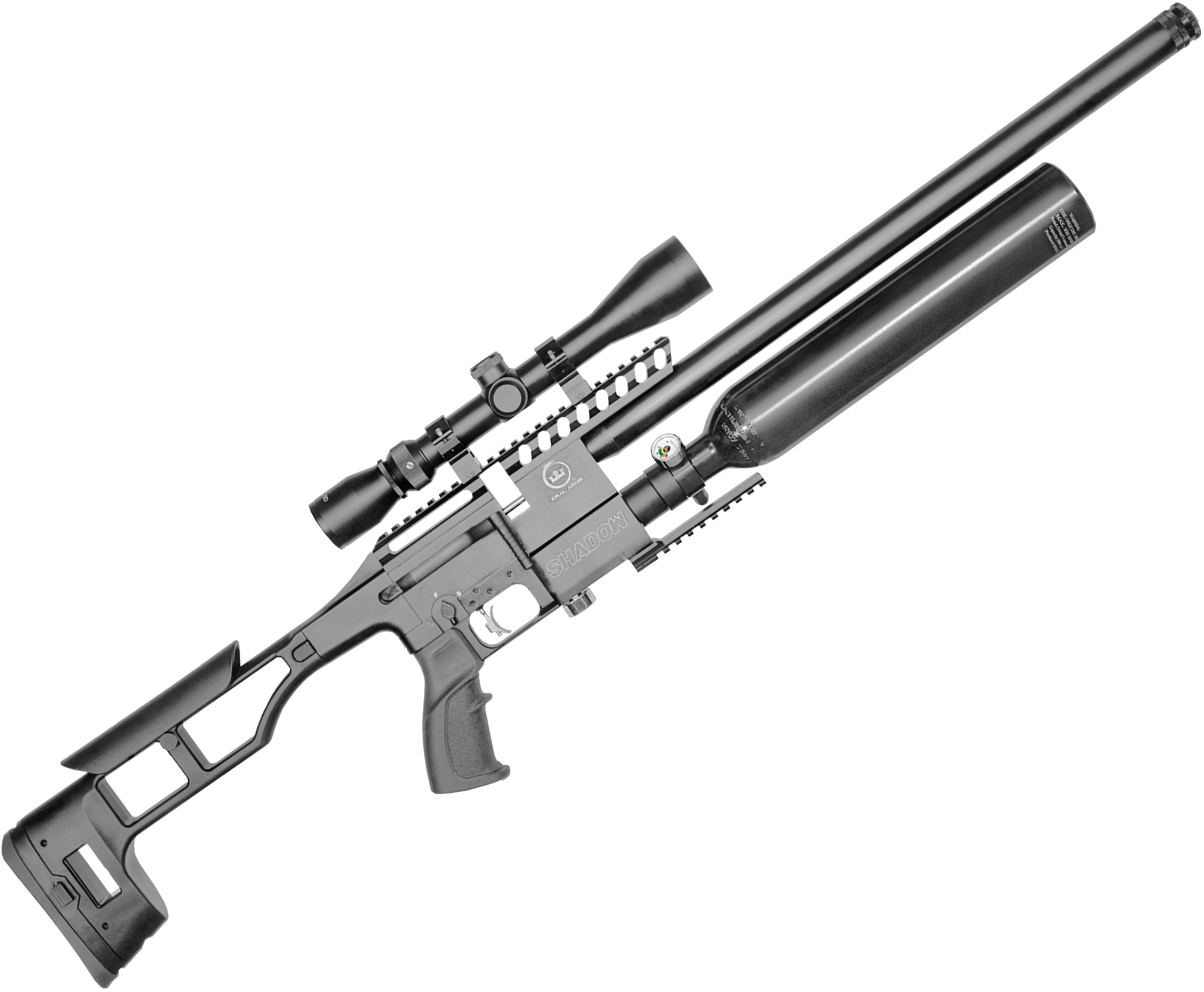 Пневматическая винтовка Kral Puncher Maxi 3 Shadow 6.35 мм (пластик, складной, Weaver)
