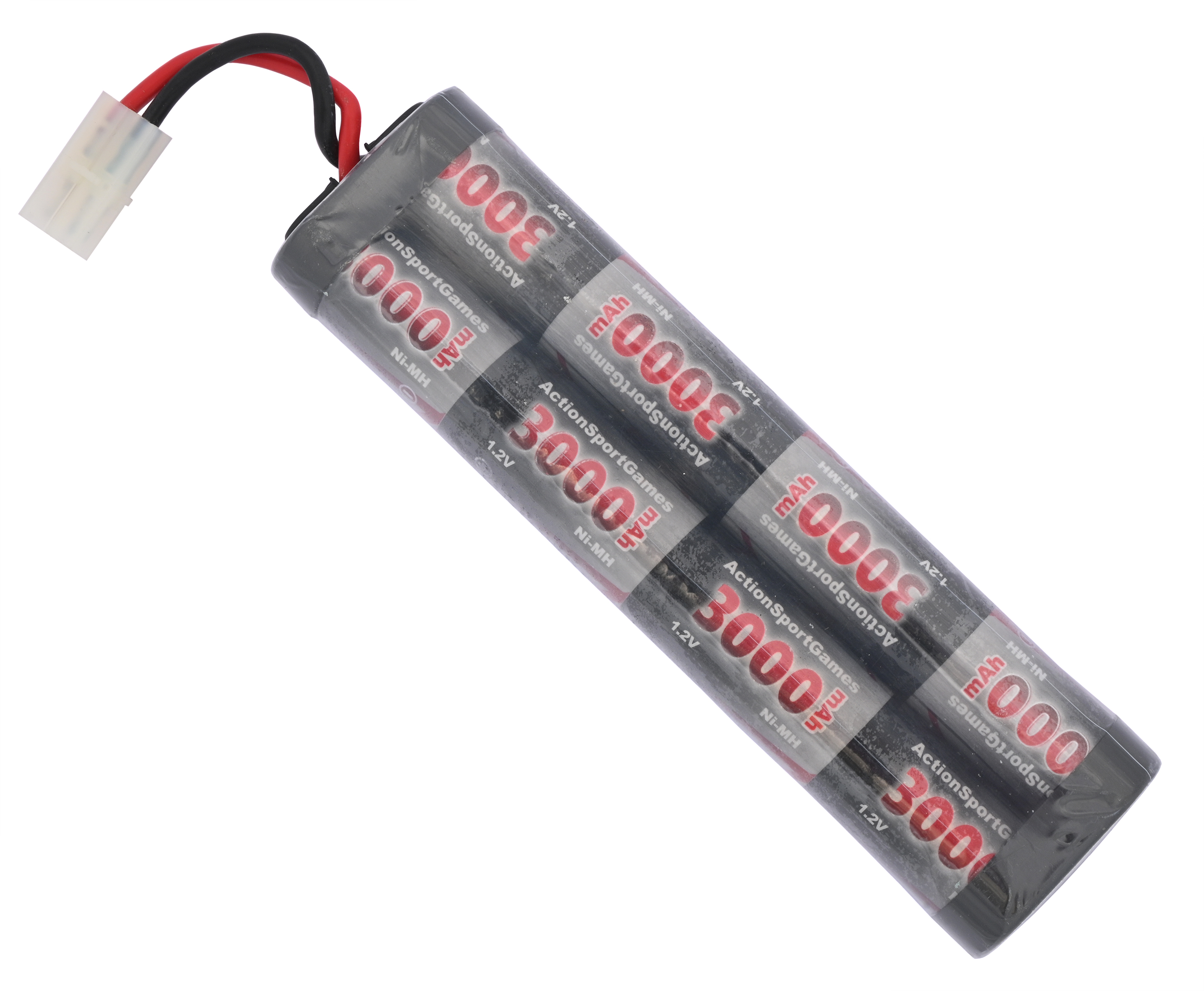 Аккумулятор ASG Ni-MH 9.6V 3000mAh (Big type, 13017) Аккумулятор ASG Ni-MH 9.6V 3000mAh (Big type, 13017)