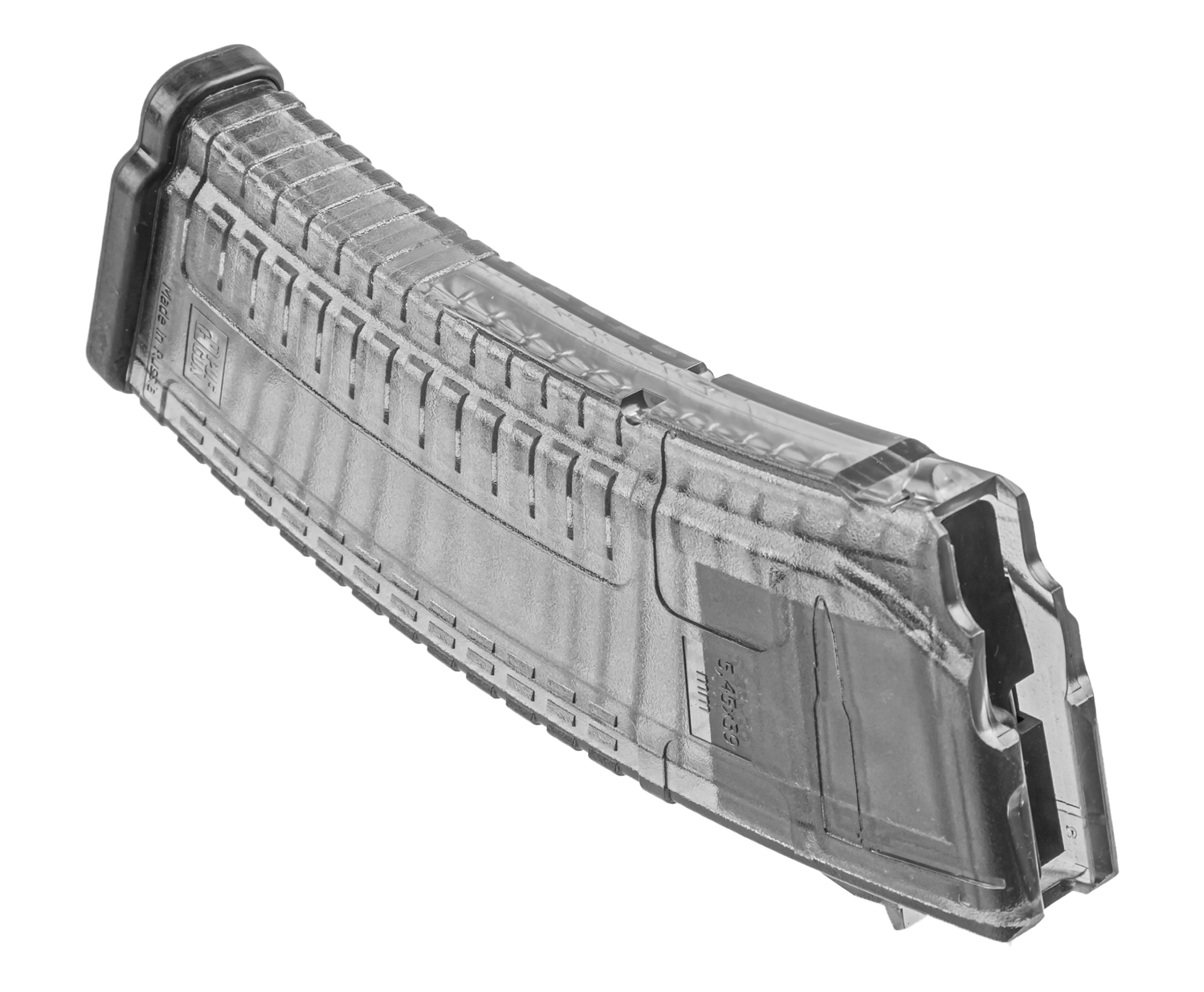 Запасной магазин PufGun Mag SG545 30/Tr (30 патронов, 5.45х39 мм, АК, прозрачный)