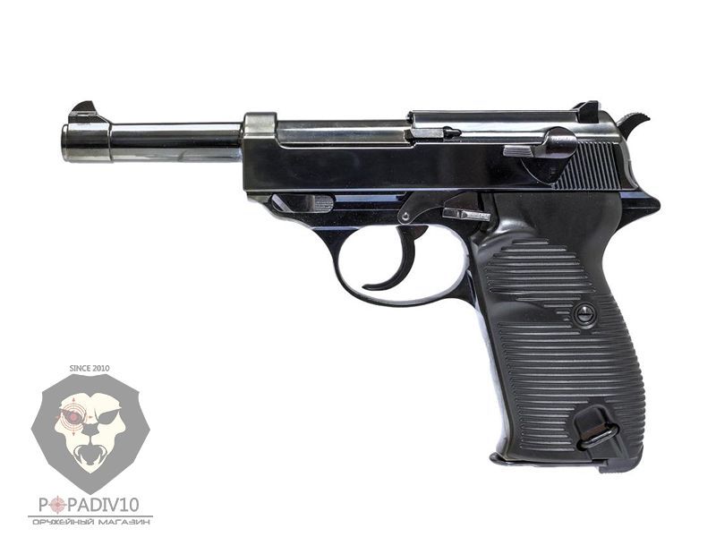 Страйкбольный пистолет WE Walther P38 (GBB, металл)