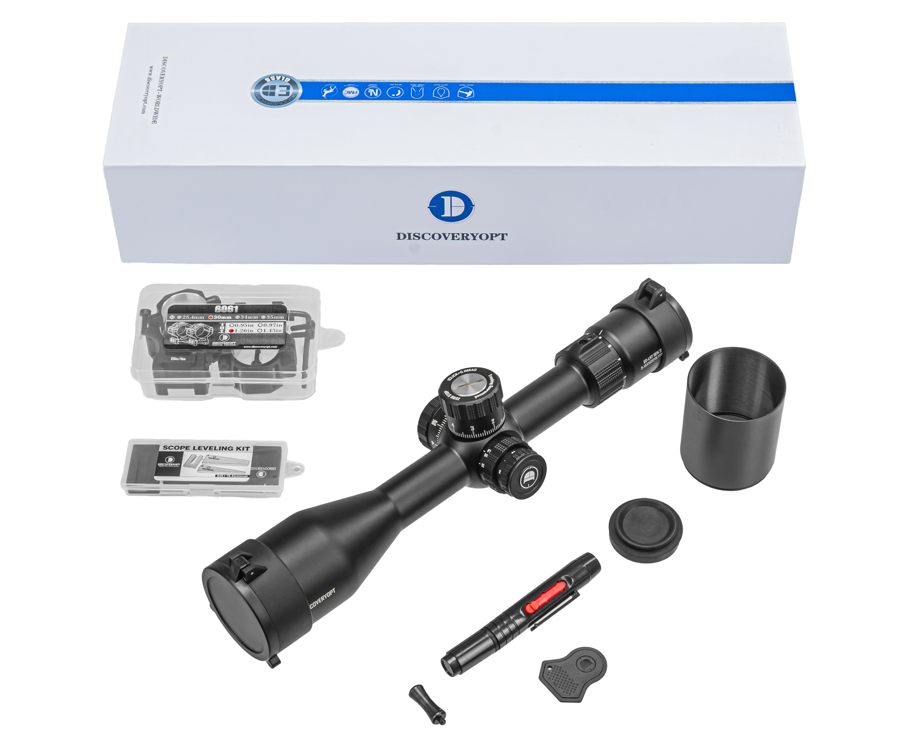 Оптический прицел Discovery ED-LHT Gen2 3-15x50 SFIR (30 мм, оригинал, Weaver, MIL)