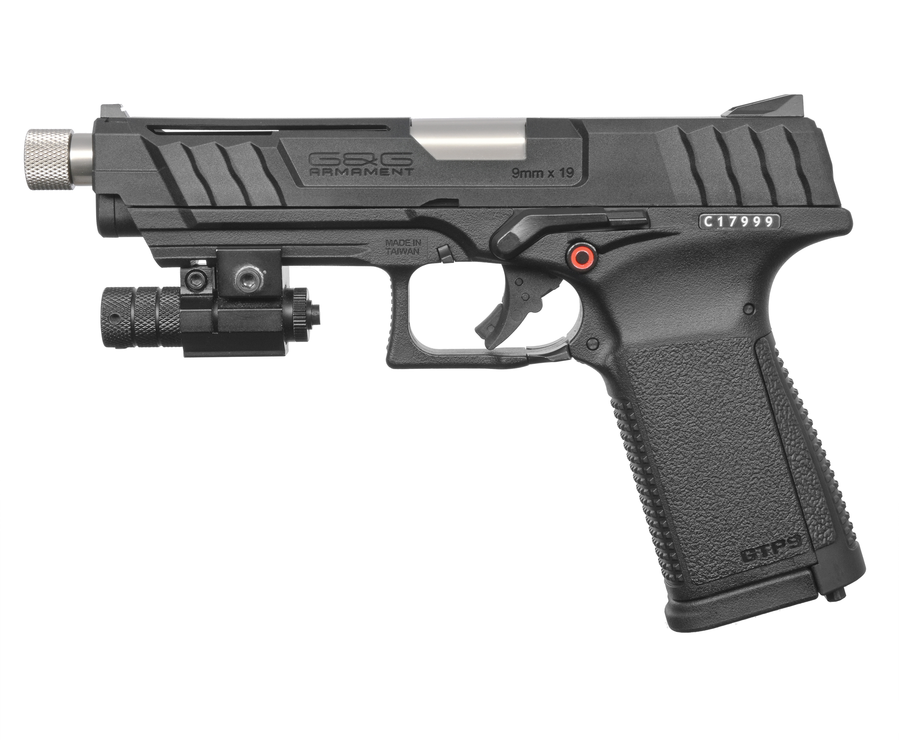 Страйкбольный пистолет G&G GTP 9 (GBB, Green Gas, black, 6 мм) Страйкбольный пистолет G&G GTP 9 (GBB, Green Gas, black, 6 мм)