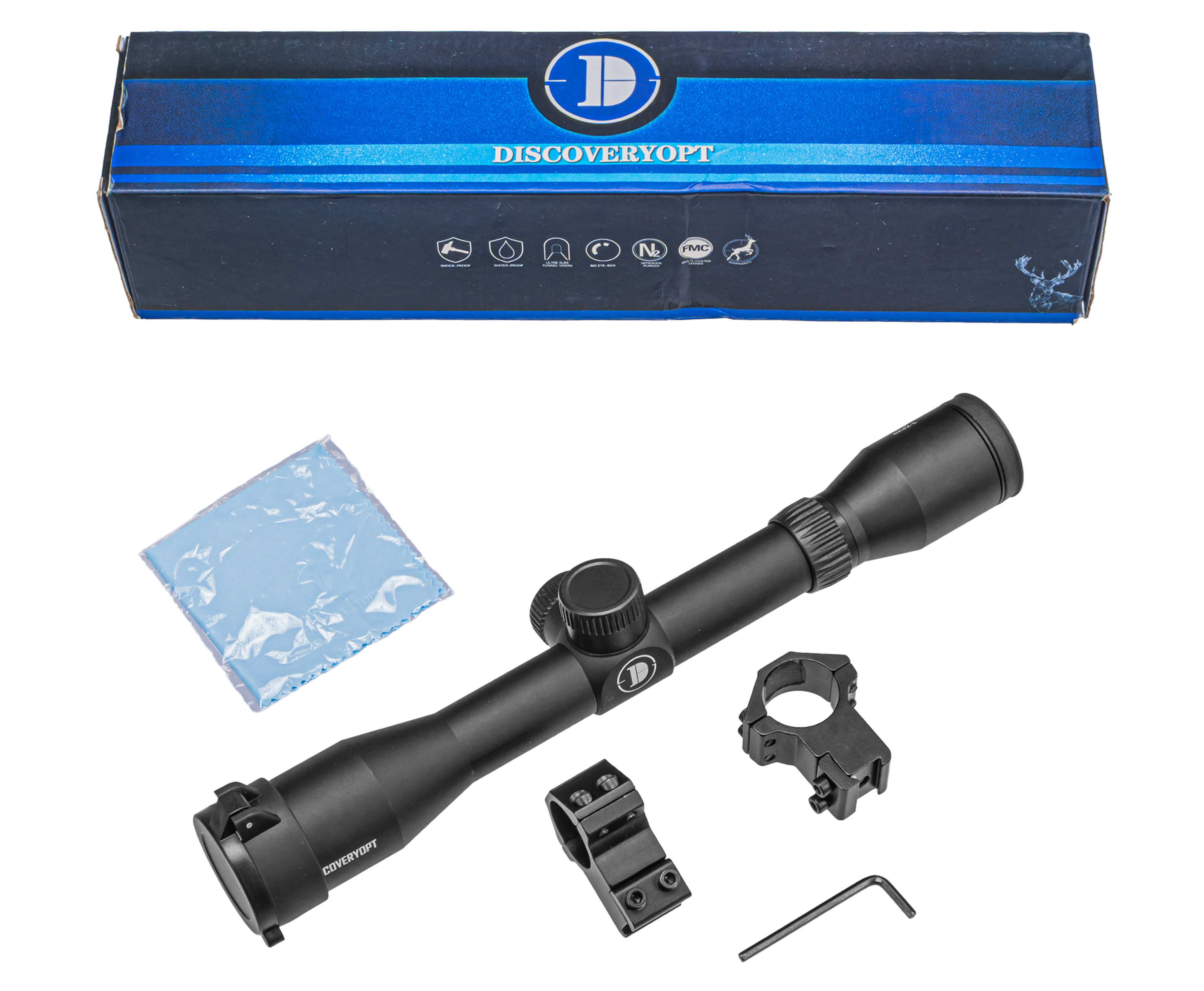 Оптический прицел Discovery MS 4x32 Long SFP (Ласточкин хвост, 25.4 мм)