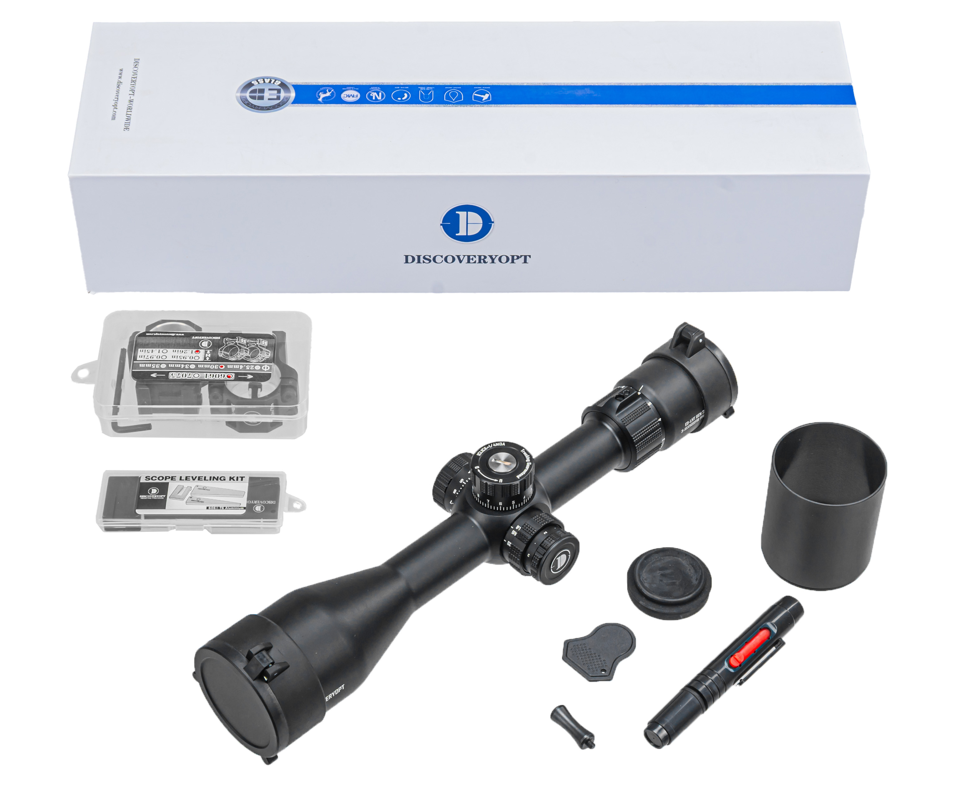 Оптический прицел Discovery ED-LHT Gen2 3-15x50 SFIR FFP (30 мм, подсветка, MOA)