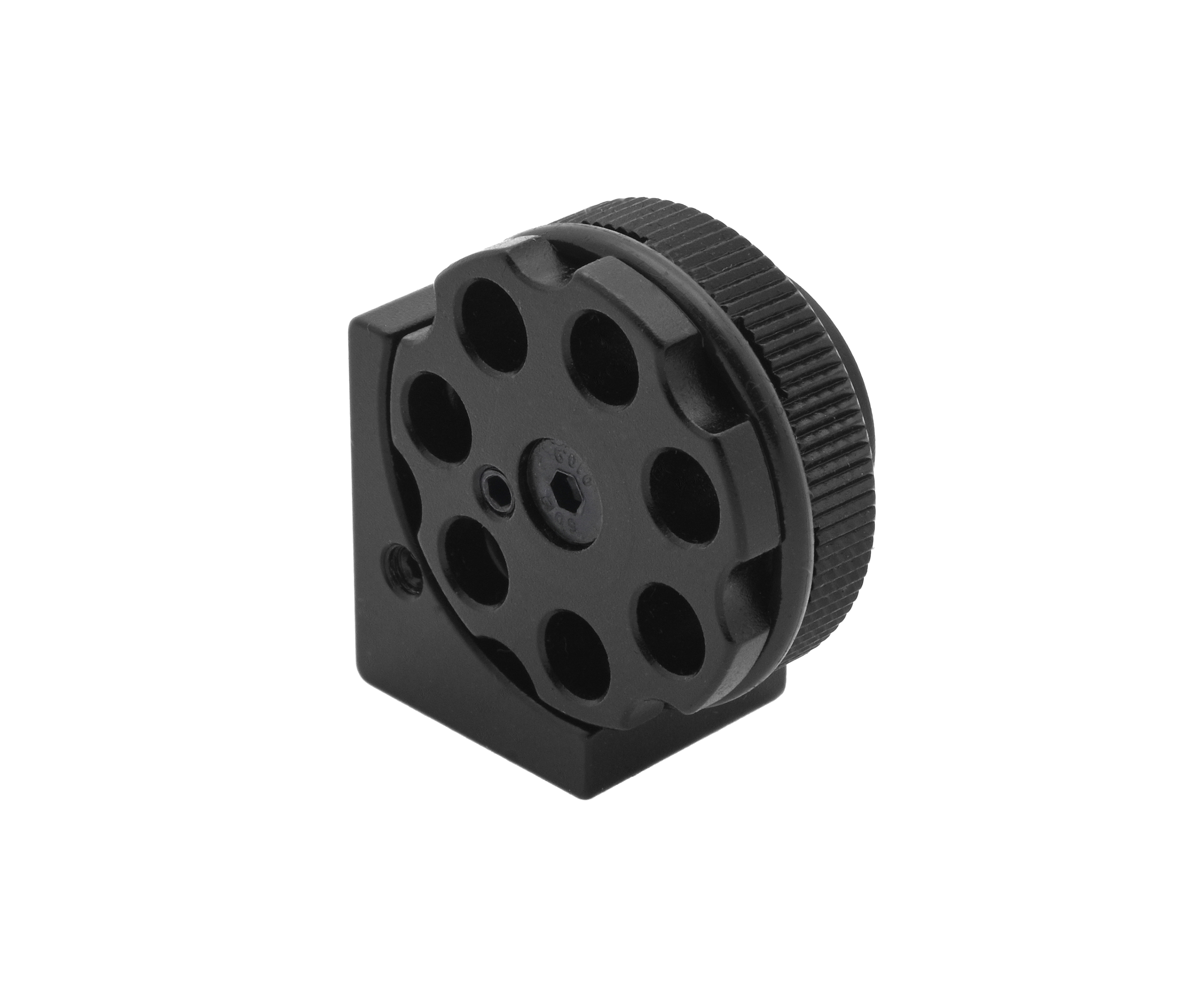 Барабанный магазин Dobermann 4.5 мм (7 мест, правый, ручной, 15 мм) Барабанный магазин Dobermann 4.5 мм (7 мест, правый, ручной, 15 мм)