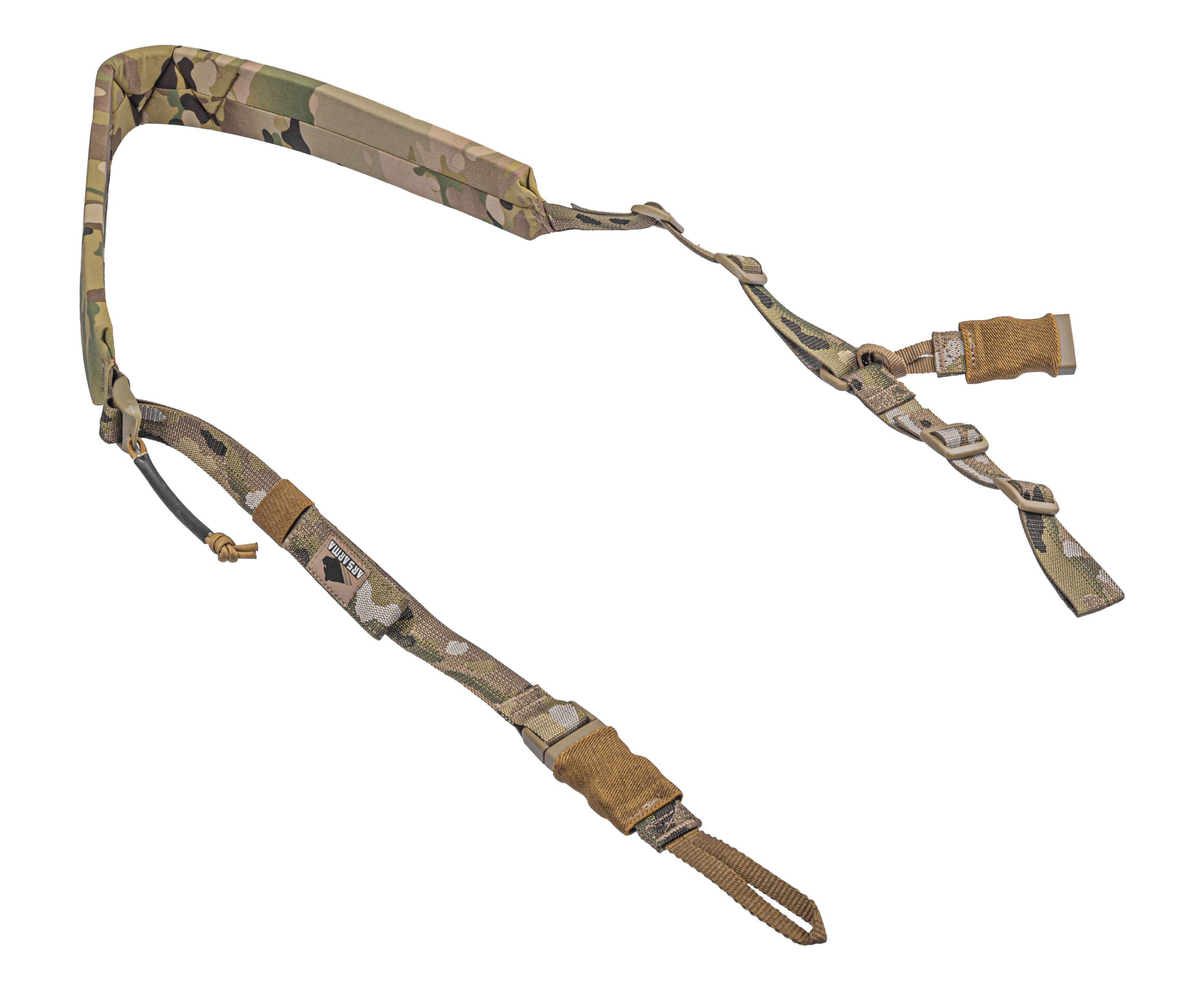 Ремень оружейный Ars Arma А-22 Эластик (Multicam)