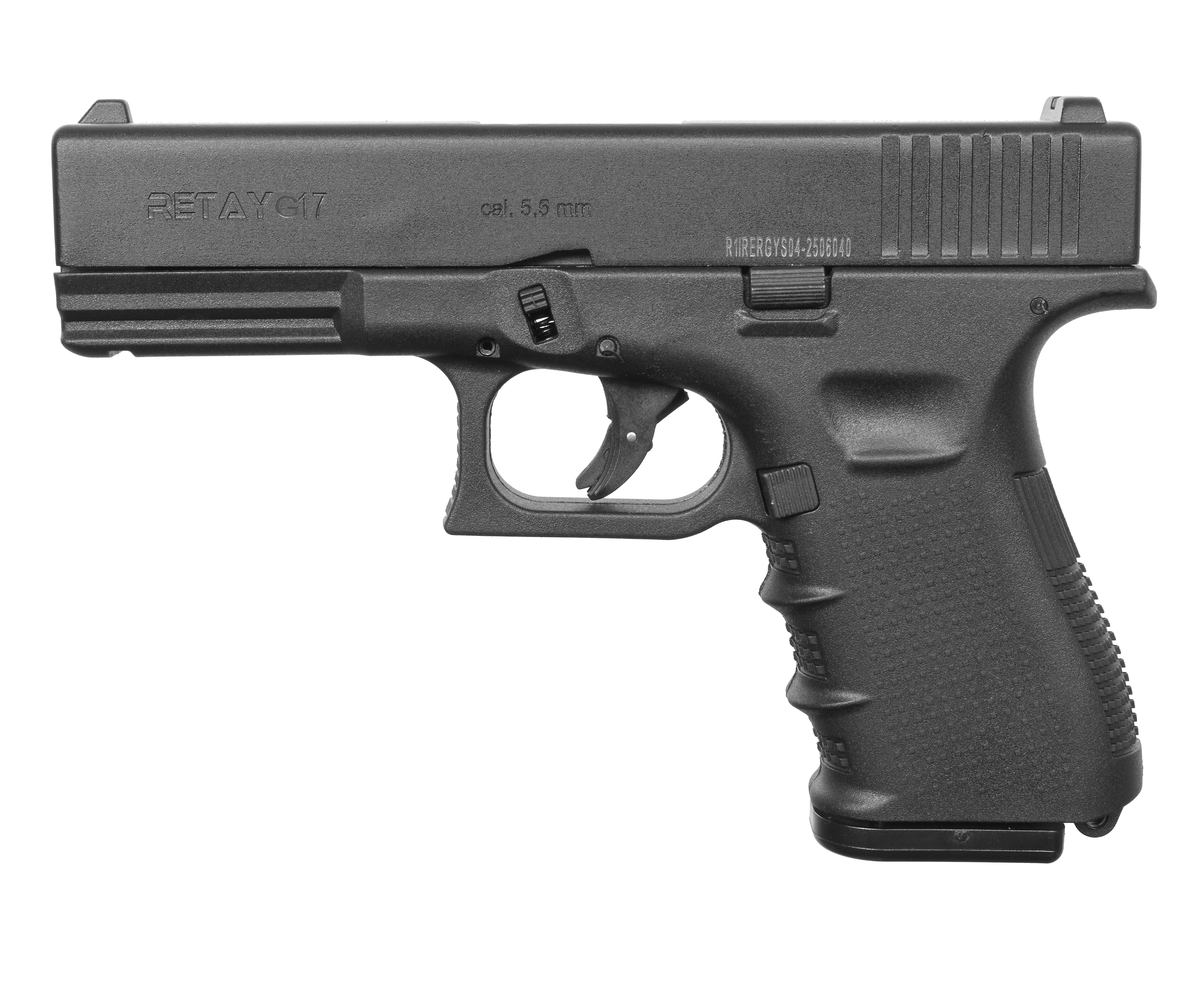 Сигнальный пистолет Retay G17 5.5 мм (10 ТК, Glock 17)