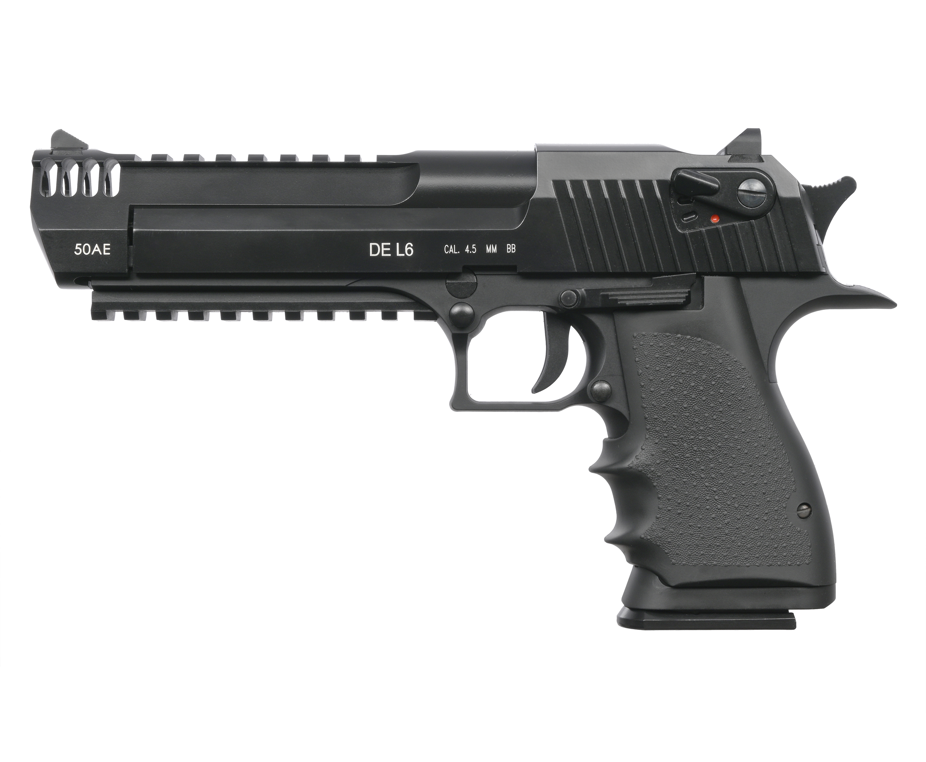 Пневматический пистолет KWC DE L6 4.5 мм (Desert Eagle, CO2, Blowback, автоогонь) Пневматический пистолет KWC DE L6 4.5 мм (Desert Eagle, CO2, Blowback, автоогонь)