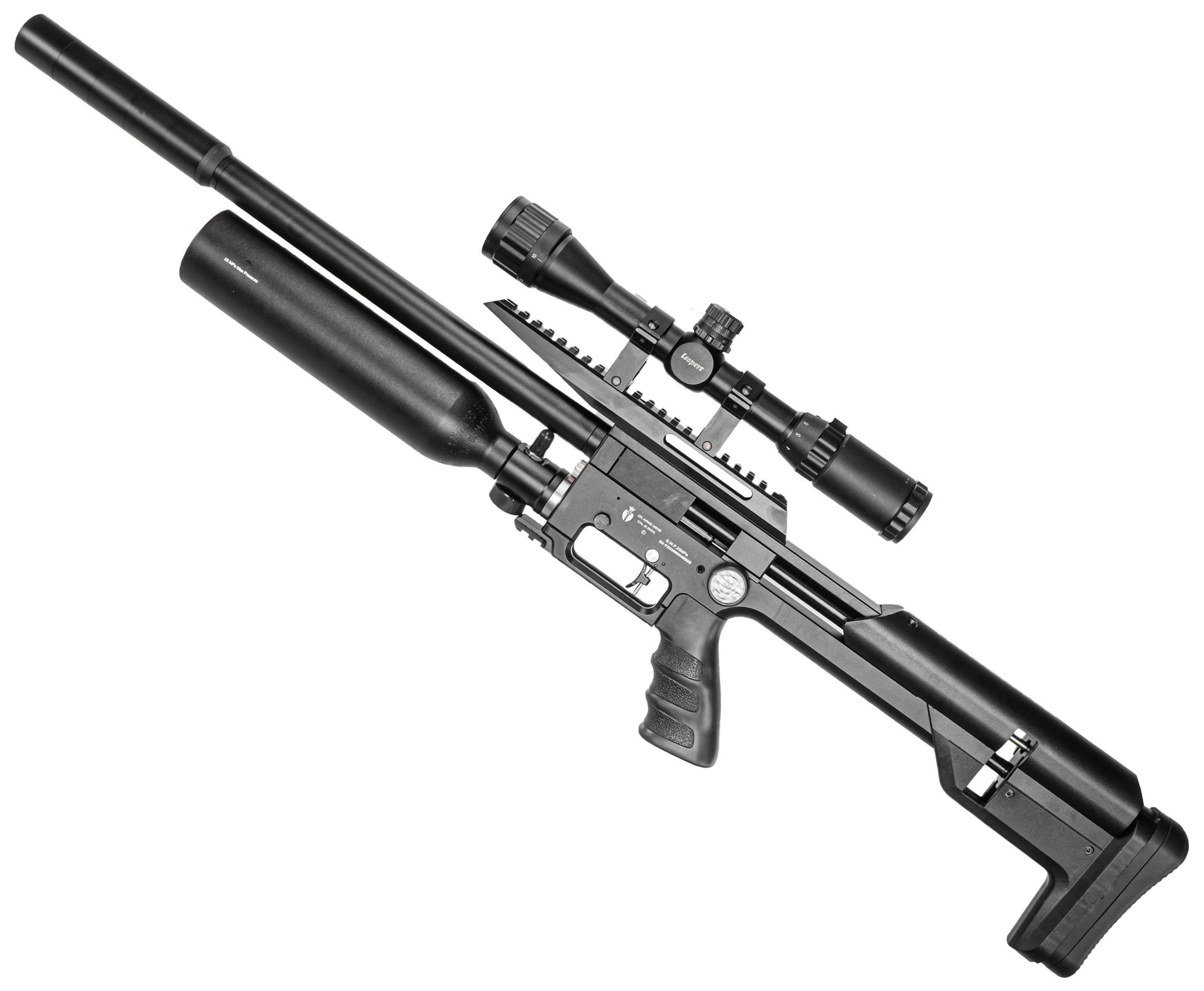 Пневматическая винтовка ZR Arms M60B 5.5 мм (пластик, колба, ПСП)