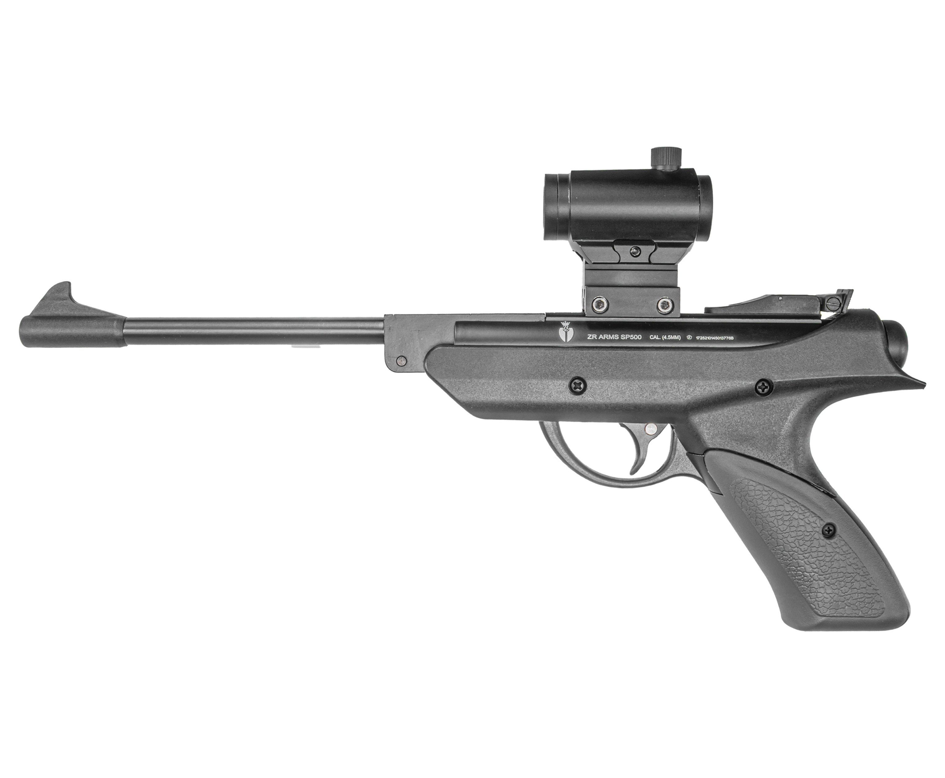 Пневматический пистолет ZR Arms SP500 4.5 мм (пружинно-поршневой, пластик)