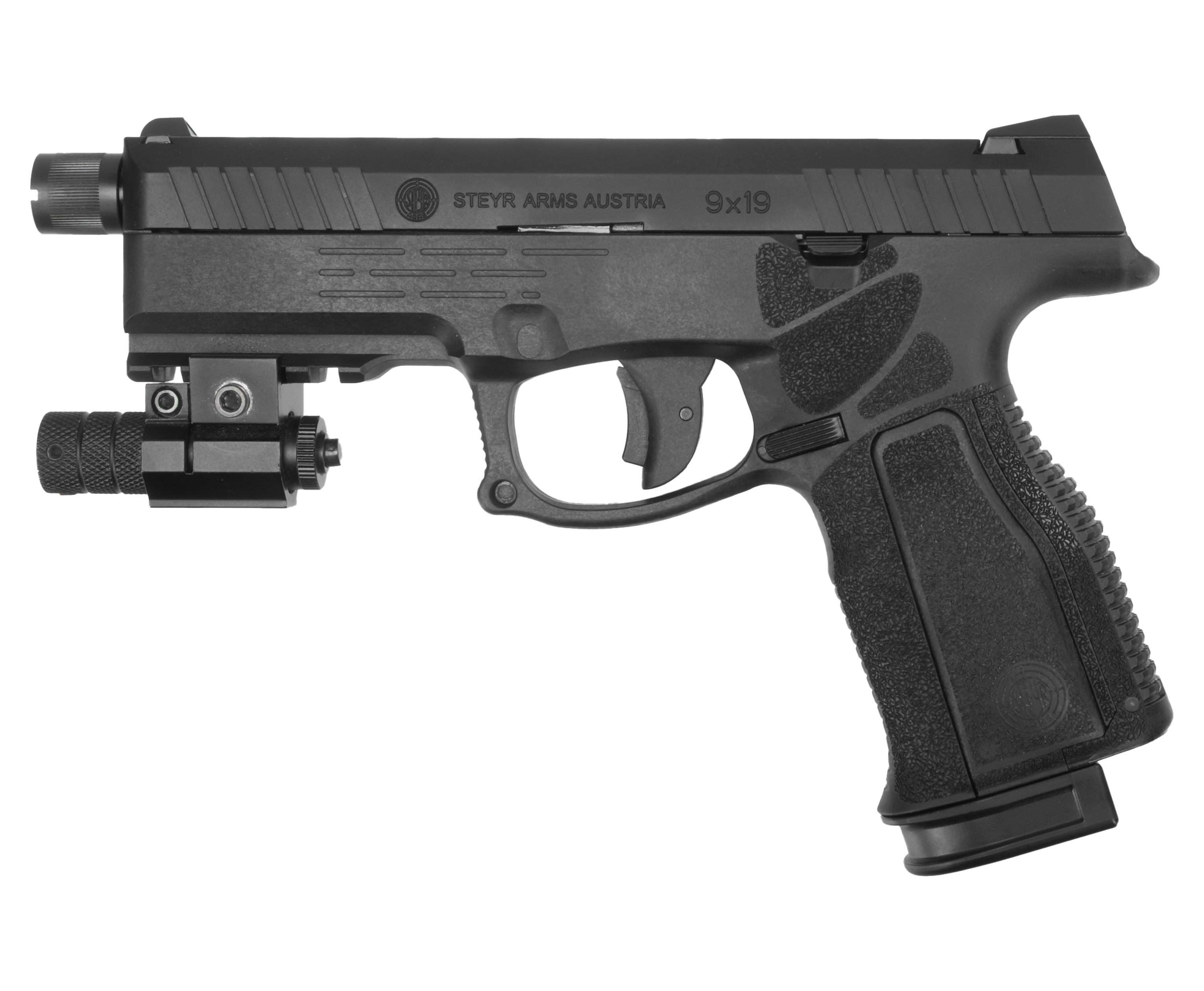 Страйкбольный пистолет KJW Steyr L9-A2 (6 мм, TBC, GBB, Green Gas)