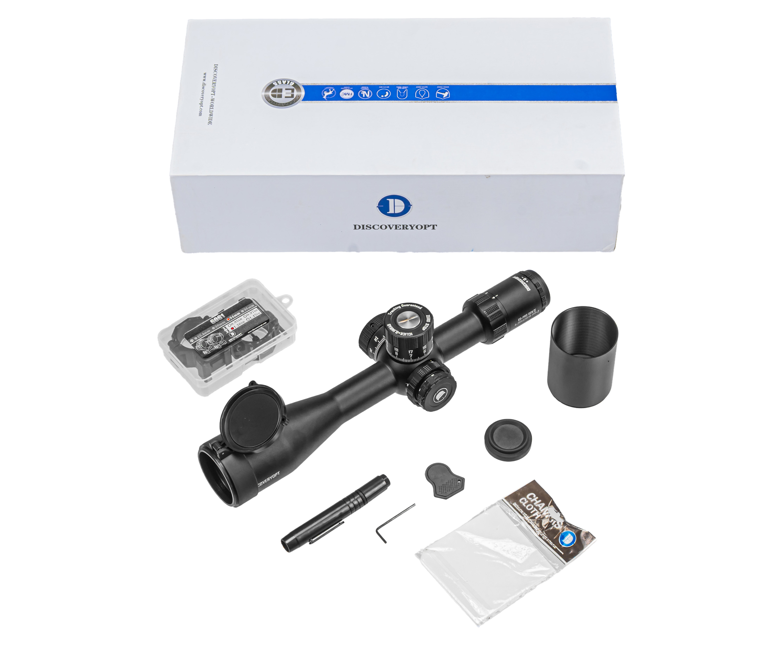 Оптический прицел Discovery ED-PRS Gen.2 4-20x52 SFIR (34 мм, Weaver, оригинал)