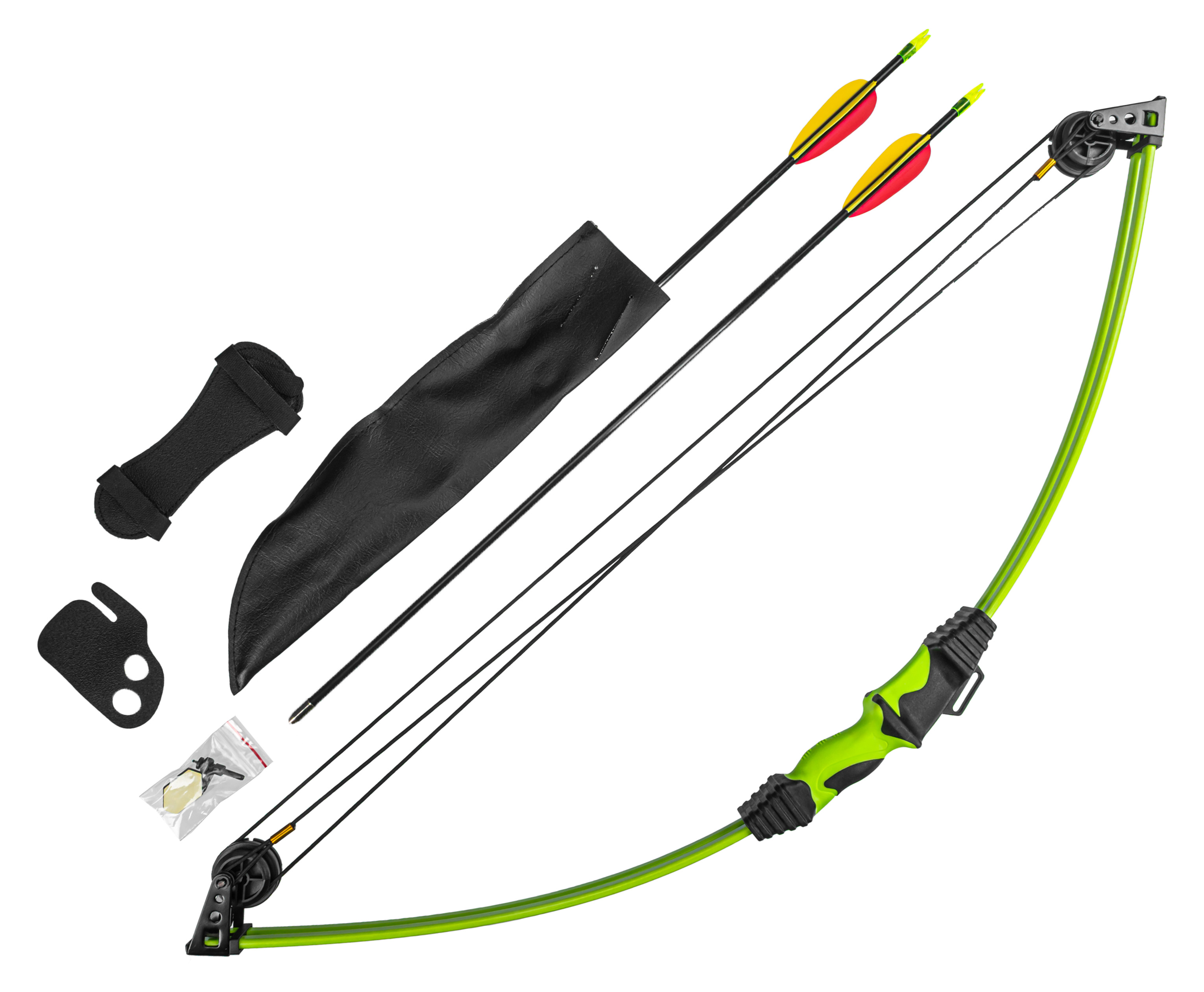 Лук детский Man Kung CB015 (блочный, зеленый)