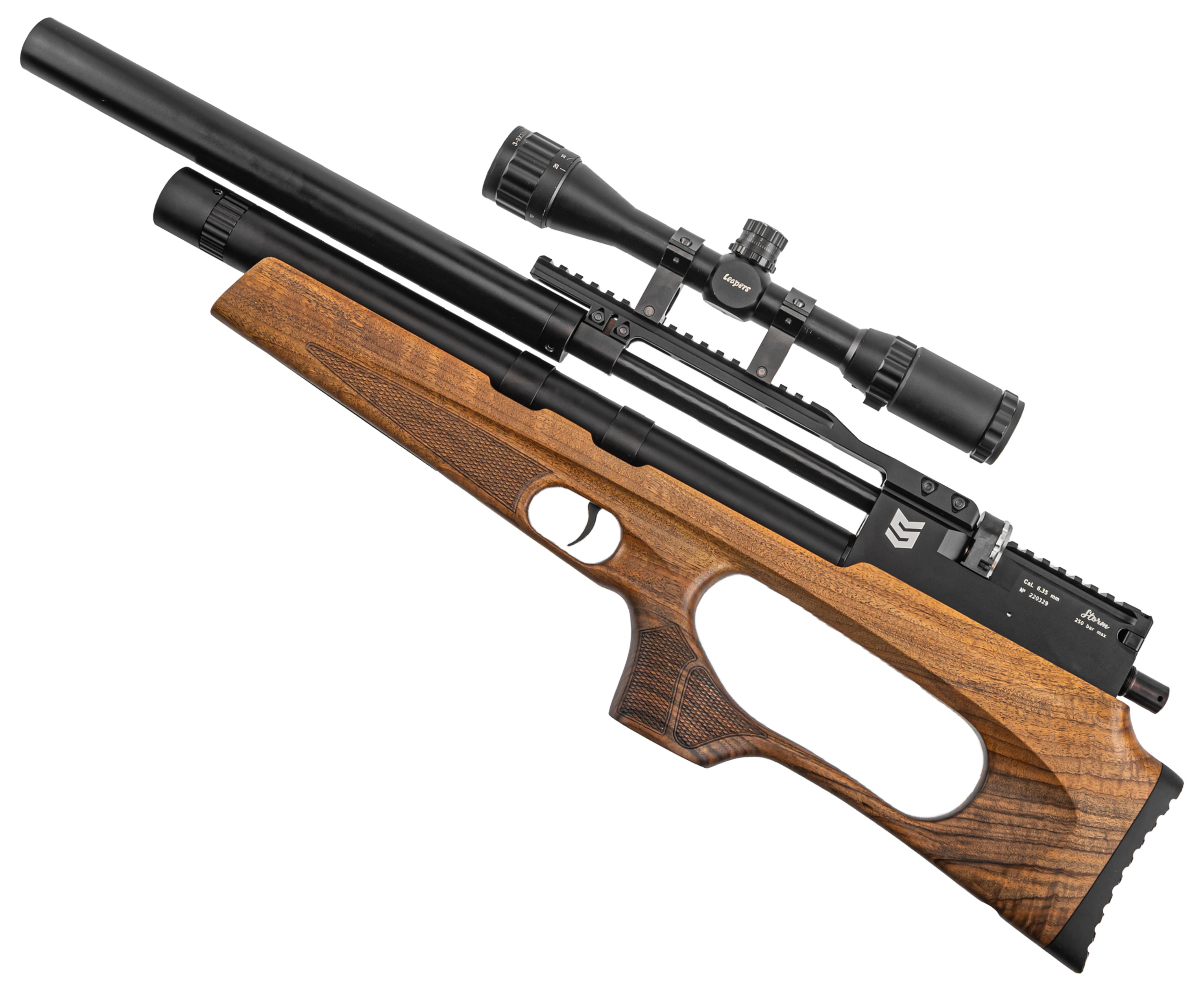 Пневматическая винтовка Storm Goliath Magnum Bullpup 6.35 мм (под полнотел, 470 мм, PCP)