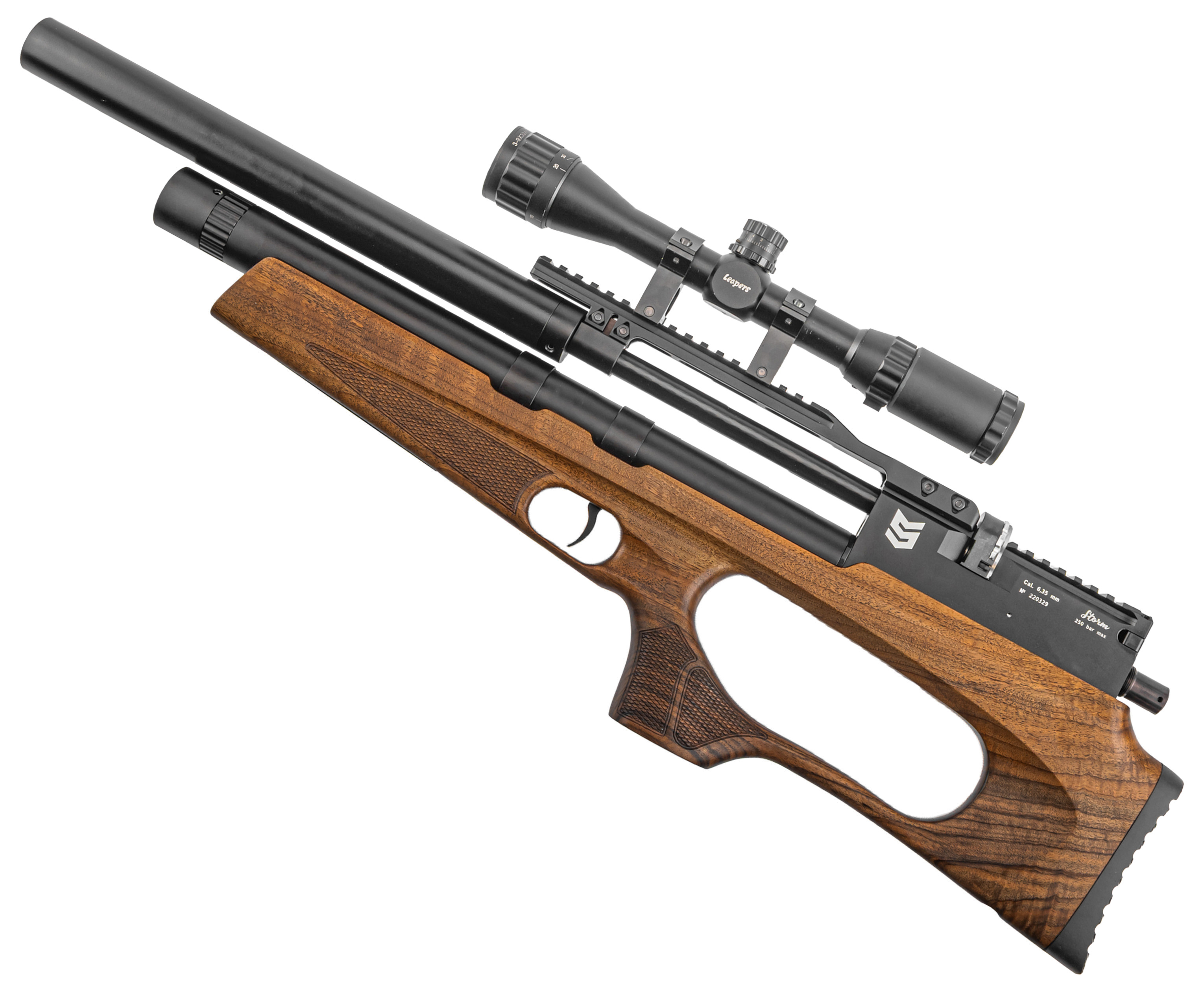 Пневматическая винтовка Storm Goliath Magnum Bullpup 6.35 мм (под полнотел, 470 мм, PCP)