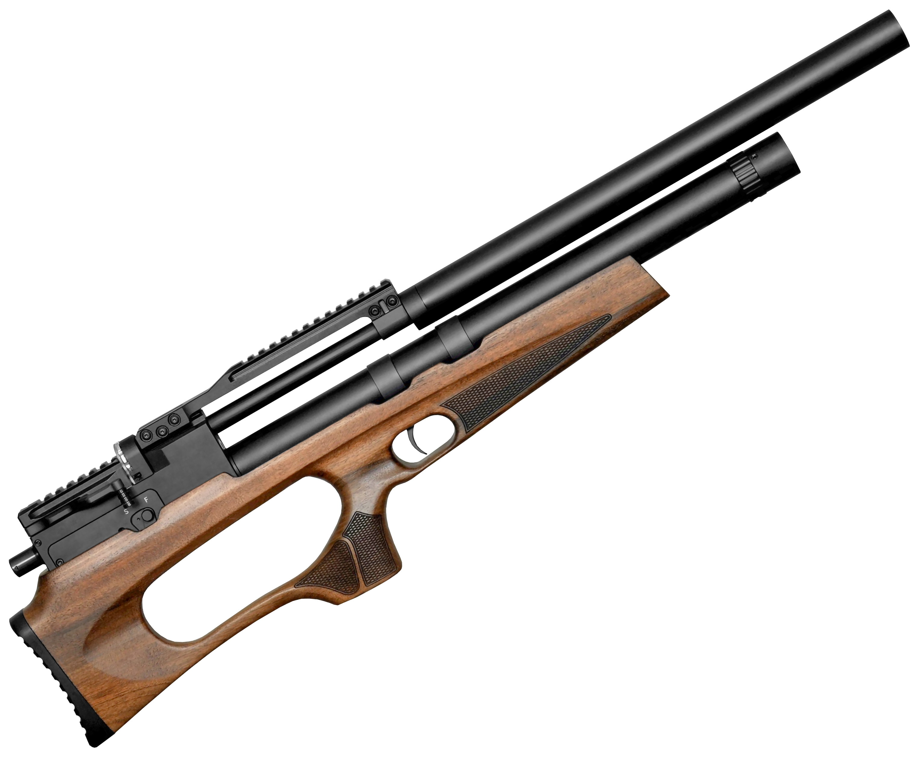 Пневматическая винтовка Storm Goliath Magnum Bullpup 5.5 мм (PCP, 550 мм, полнотел)