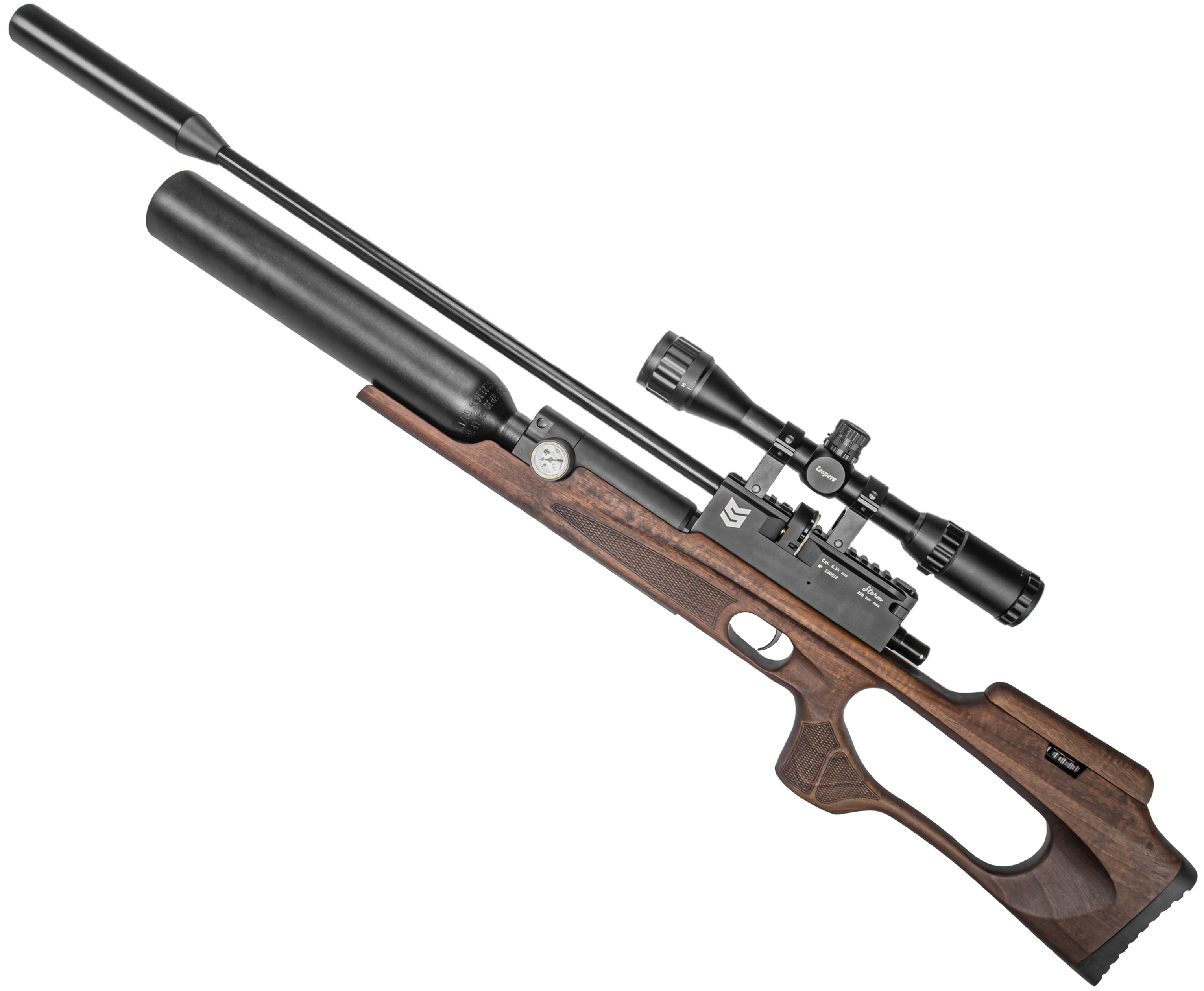 Пневматическая винтовка Storm Titan Magnum 6.35 мм (550 мм, ПСП, полнотел, колба)