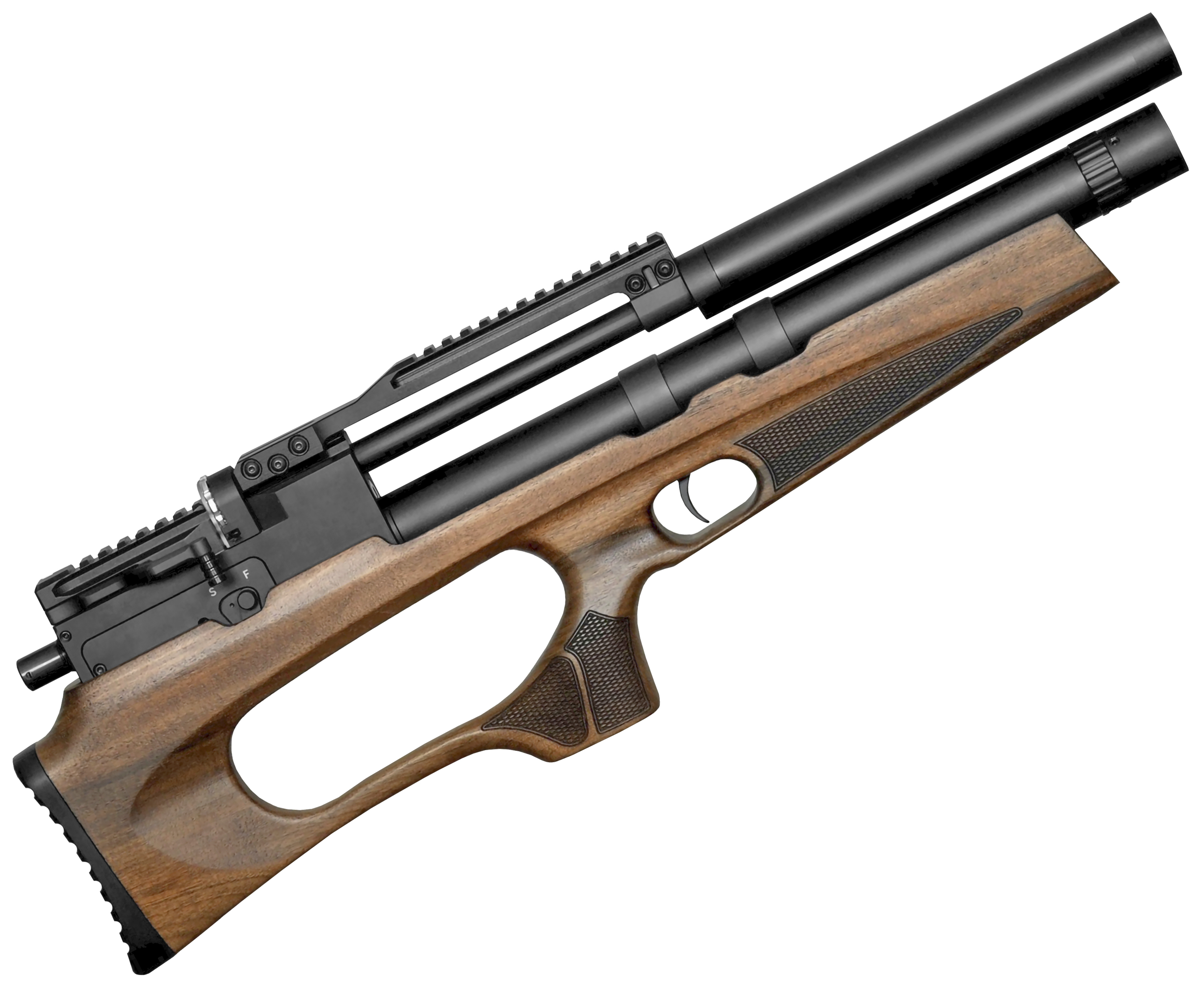 Пневматическая винтовка Storm Minigun Bullpup 6.35 мм (ПЦП, 380 мм)