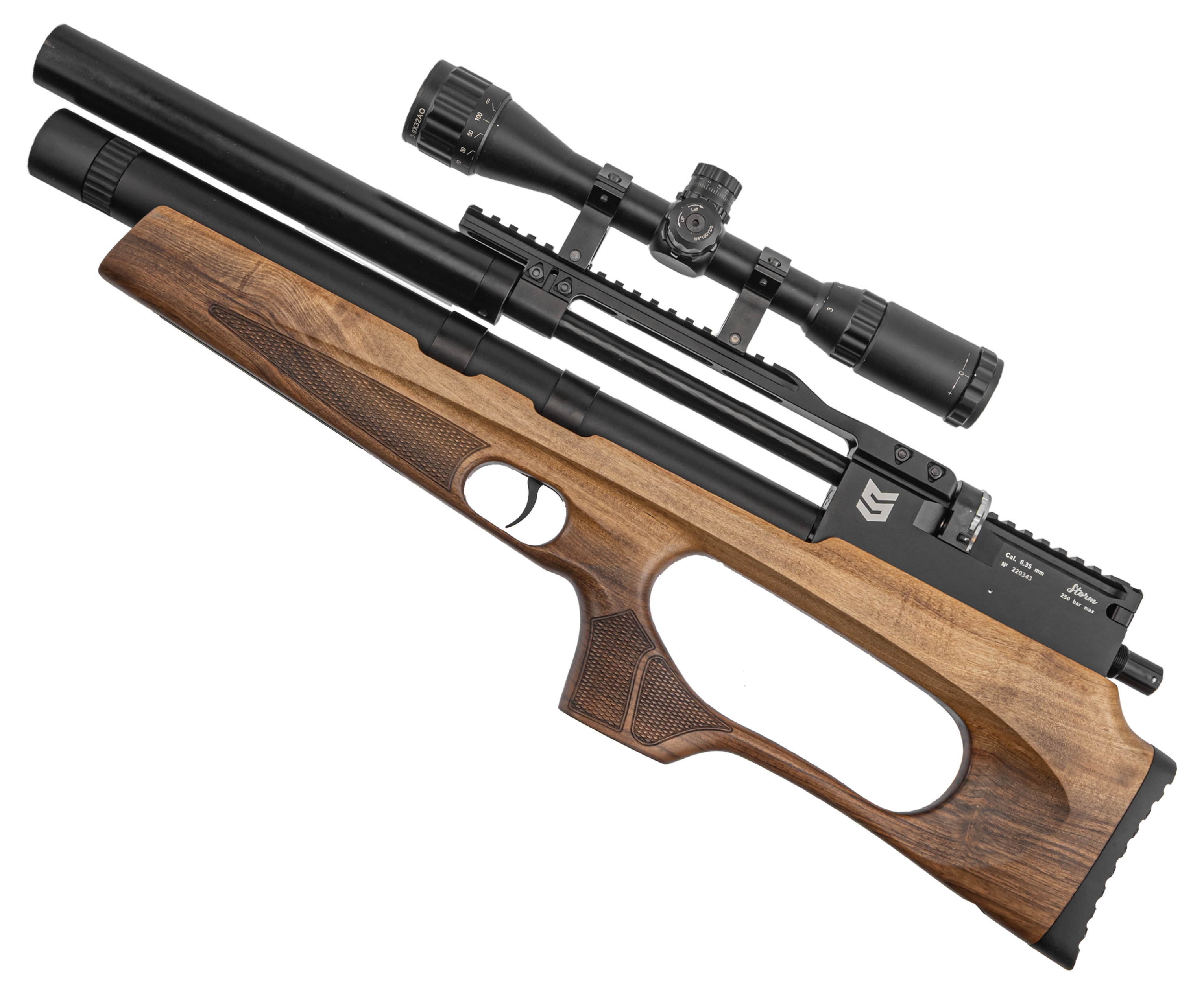 Пневматическая винтовка Storm Minigun Bullpup 6.35 мм (ПЦП, 380 мм)