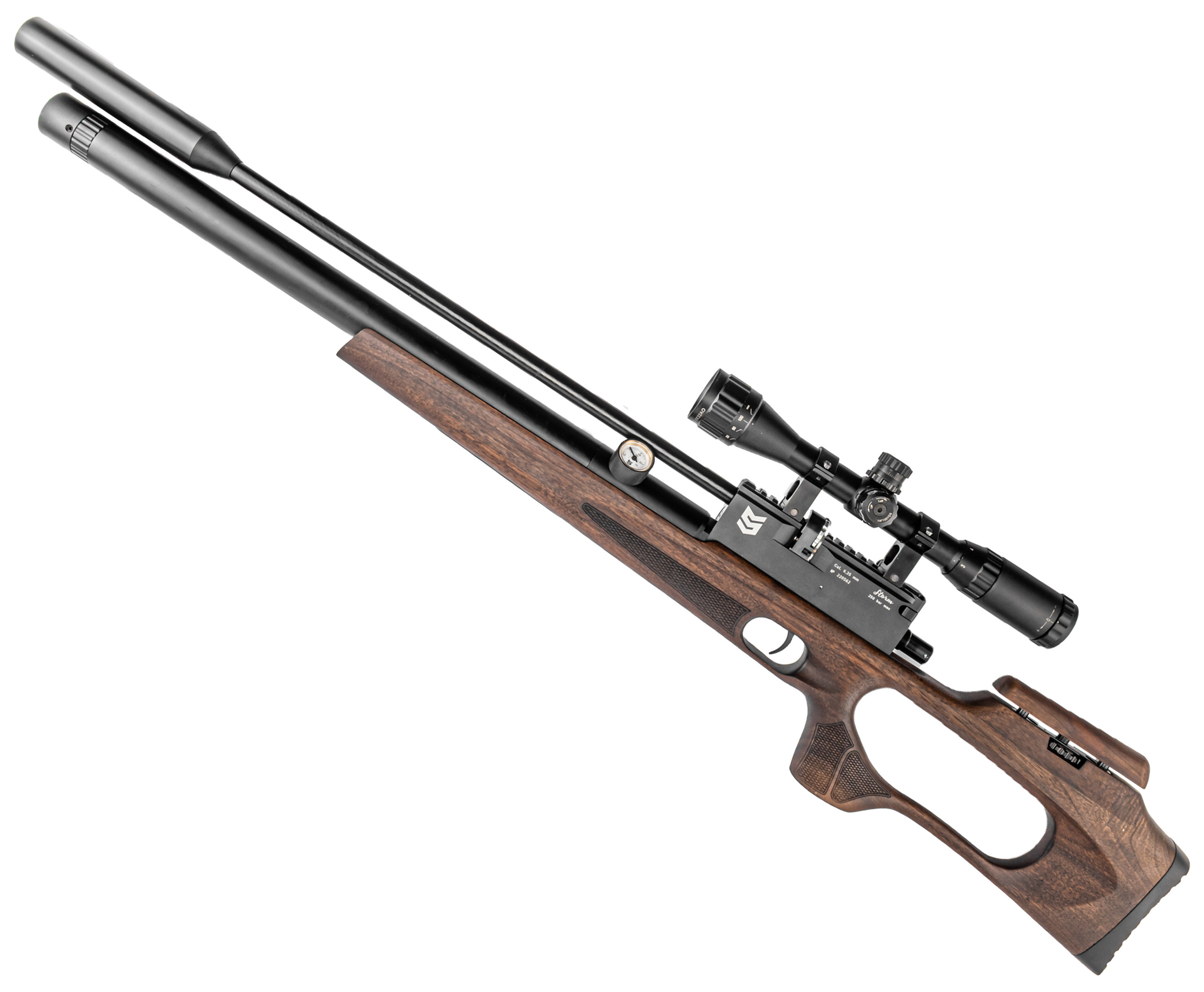 Пневматическая винтовка Storm Goliath Sport 6.35 мм (550 мм, редуктор, полнотел, ПСП)