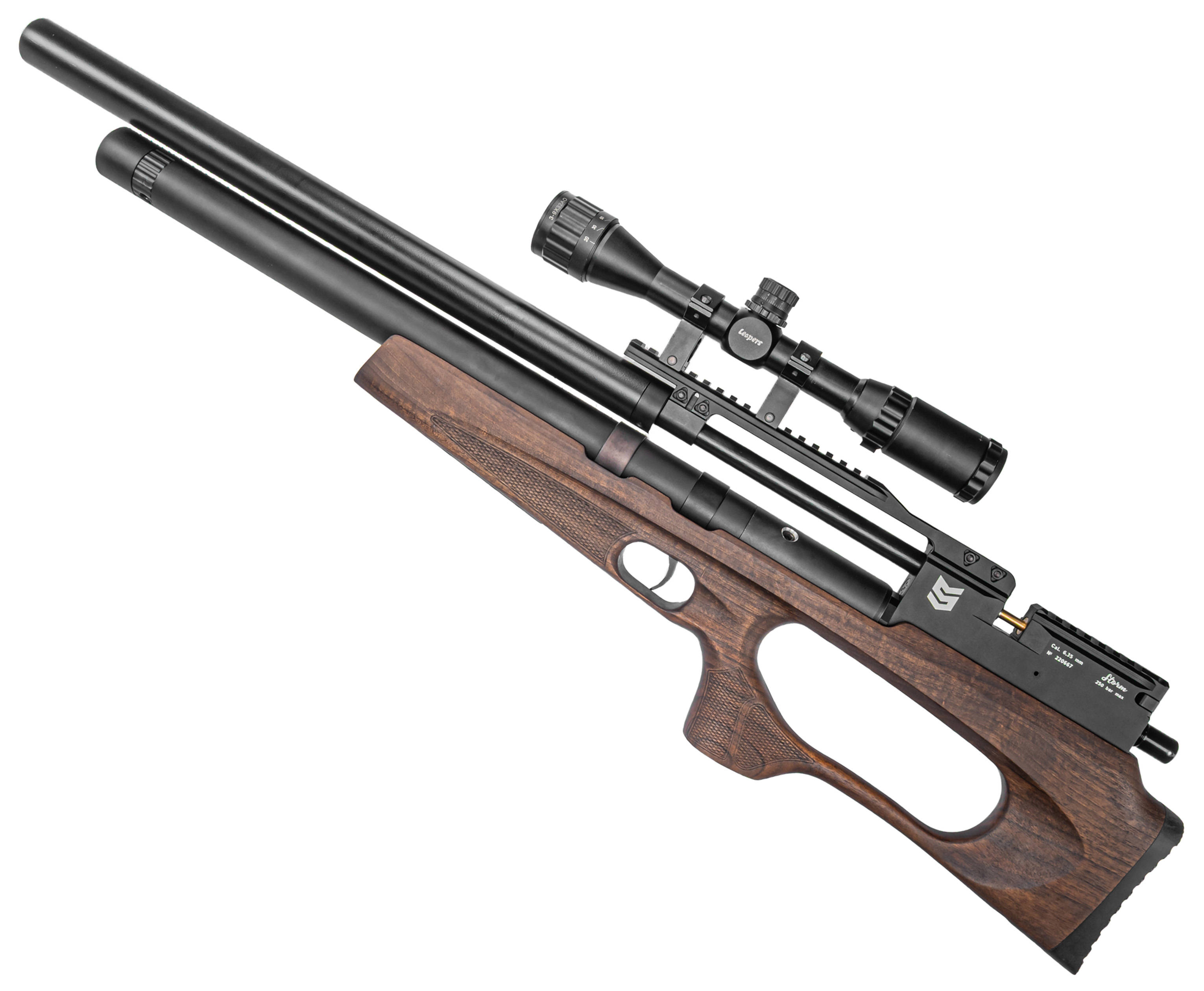 Пневматическая винтовка Storm Goliath Sport Bullpup 6.35 мм (под полнотел, редуктор, 620 мм, РСР)