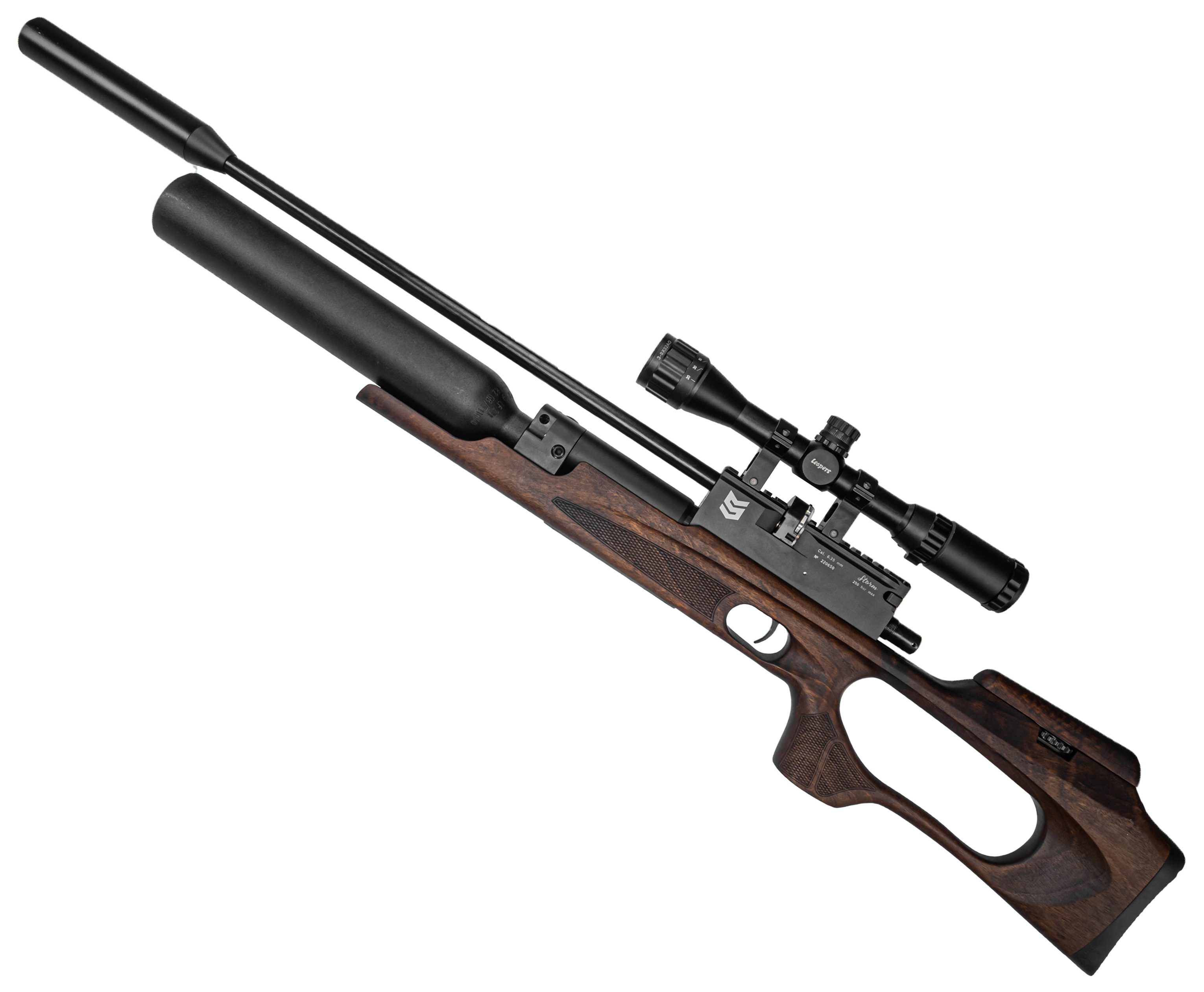 Пневматическая винтовка Storm Titan Sport 6.35 мм (РСР, 550 мм, под полнотел, редуктор, колба)