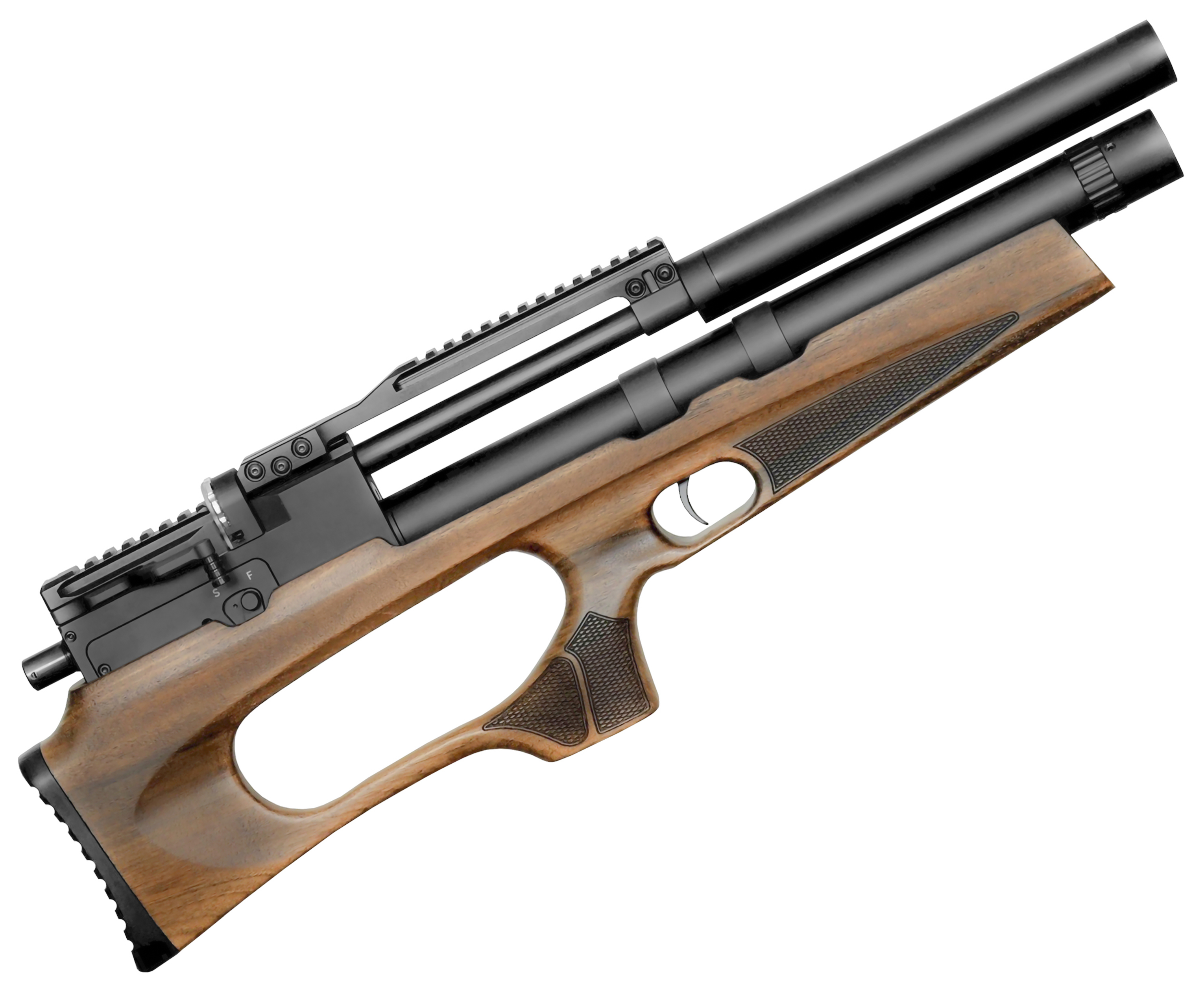 Пневматическая винтовка Storm Minigun Sport Bullpup 5.5 мм (редуктор, 320 мм, РСР)