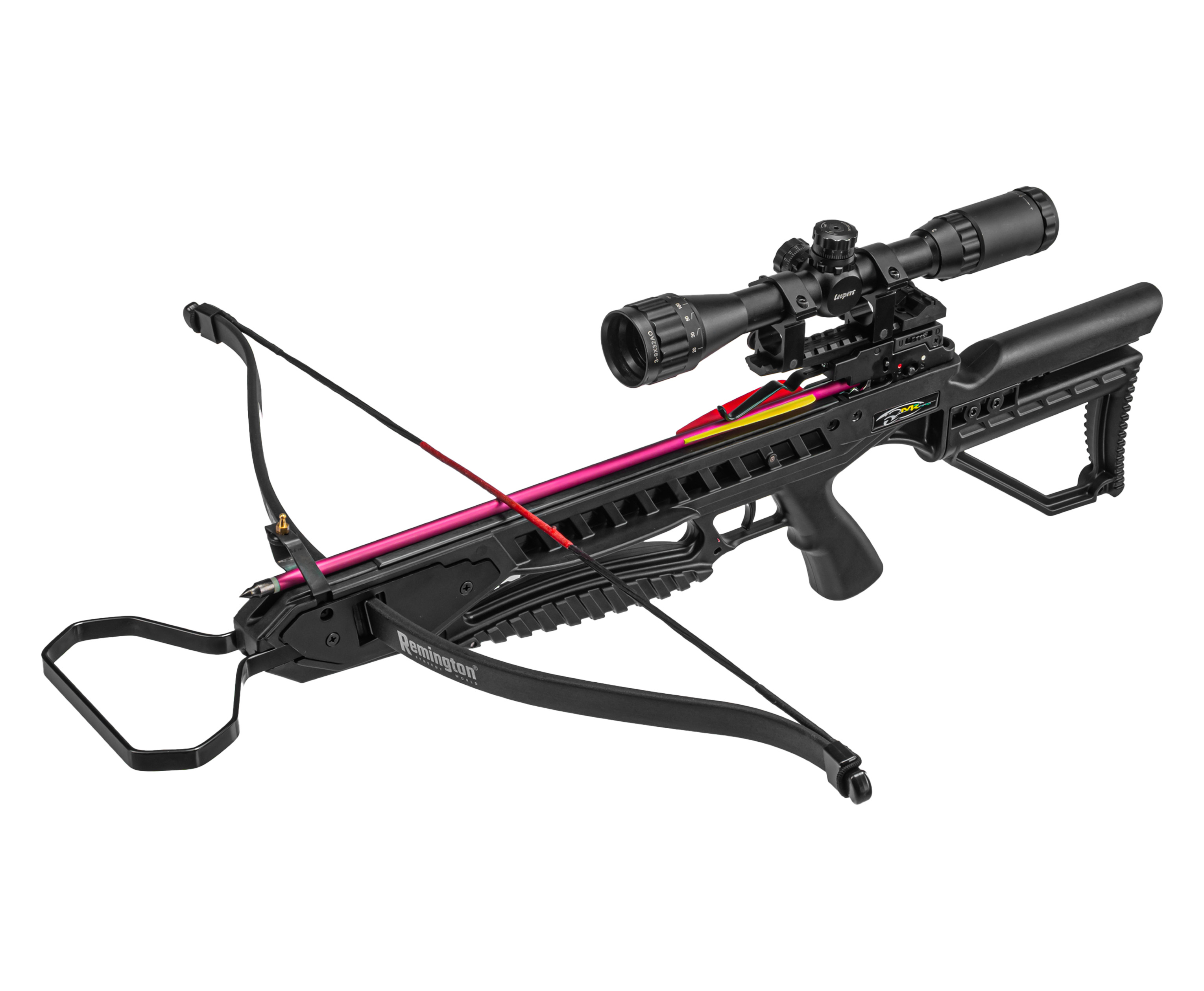 Арбалет рекурсивный Man Kung MK XB21BK (черный, 2 стрелы, воск, стрингер)