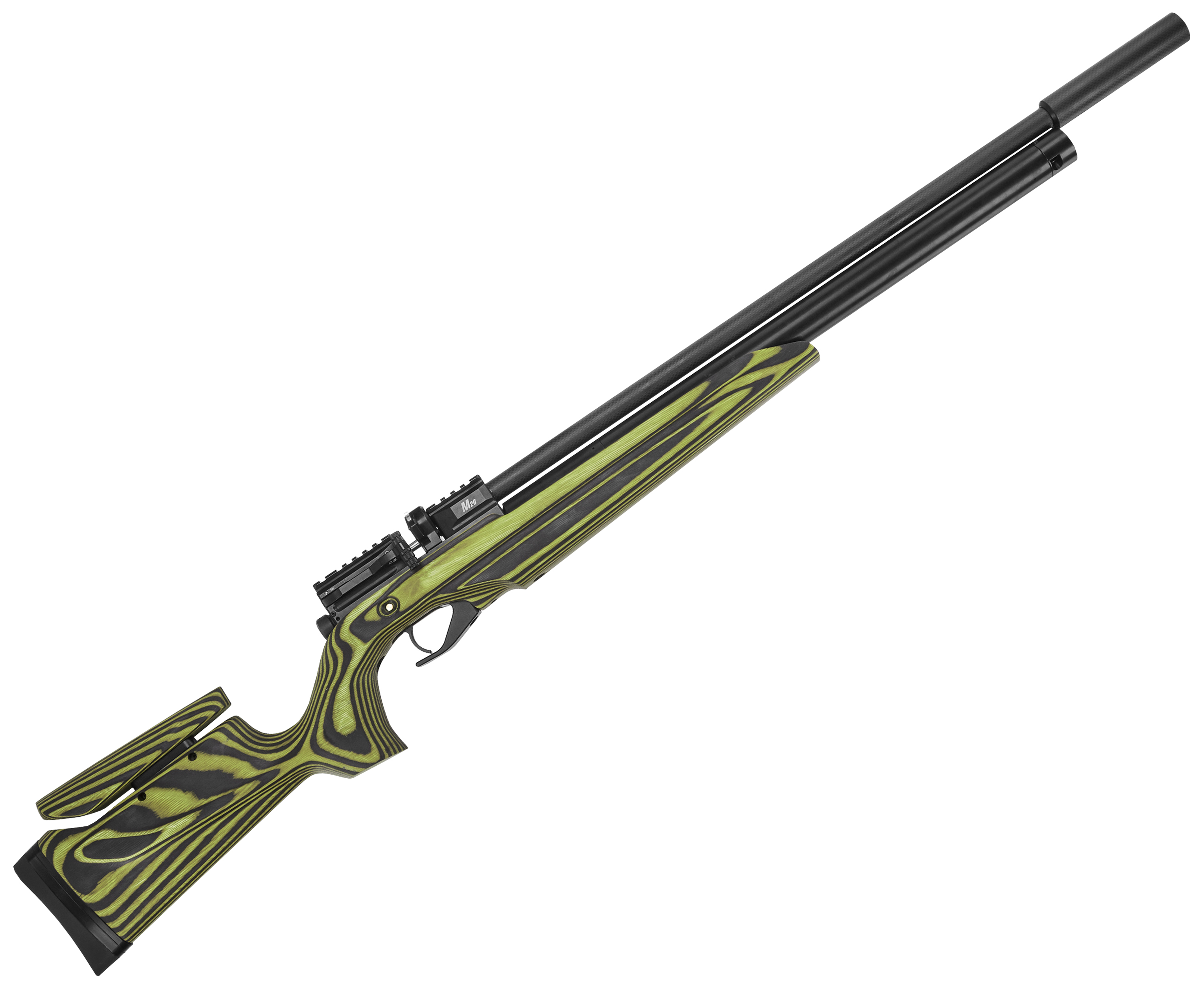 Пневматическая винтовка Ataman M20SD 641 L4 6.35 мм (редуктор, полнотел, ламинат, зеленый)