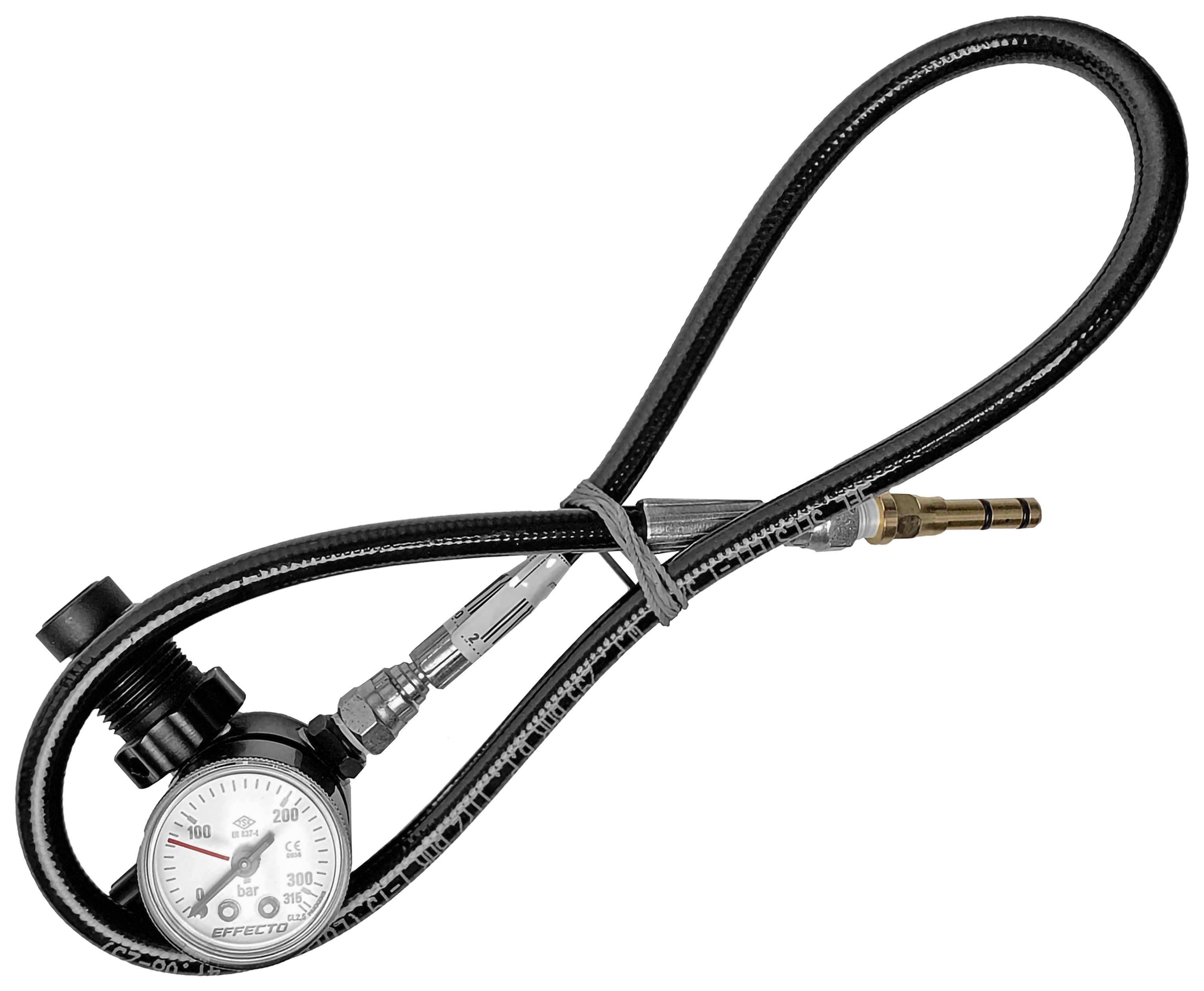 Заправочная станция Huglu Effecto Zeon (манометр, три уплотнительных шайбы)