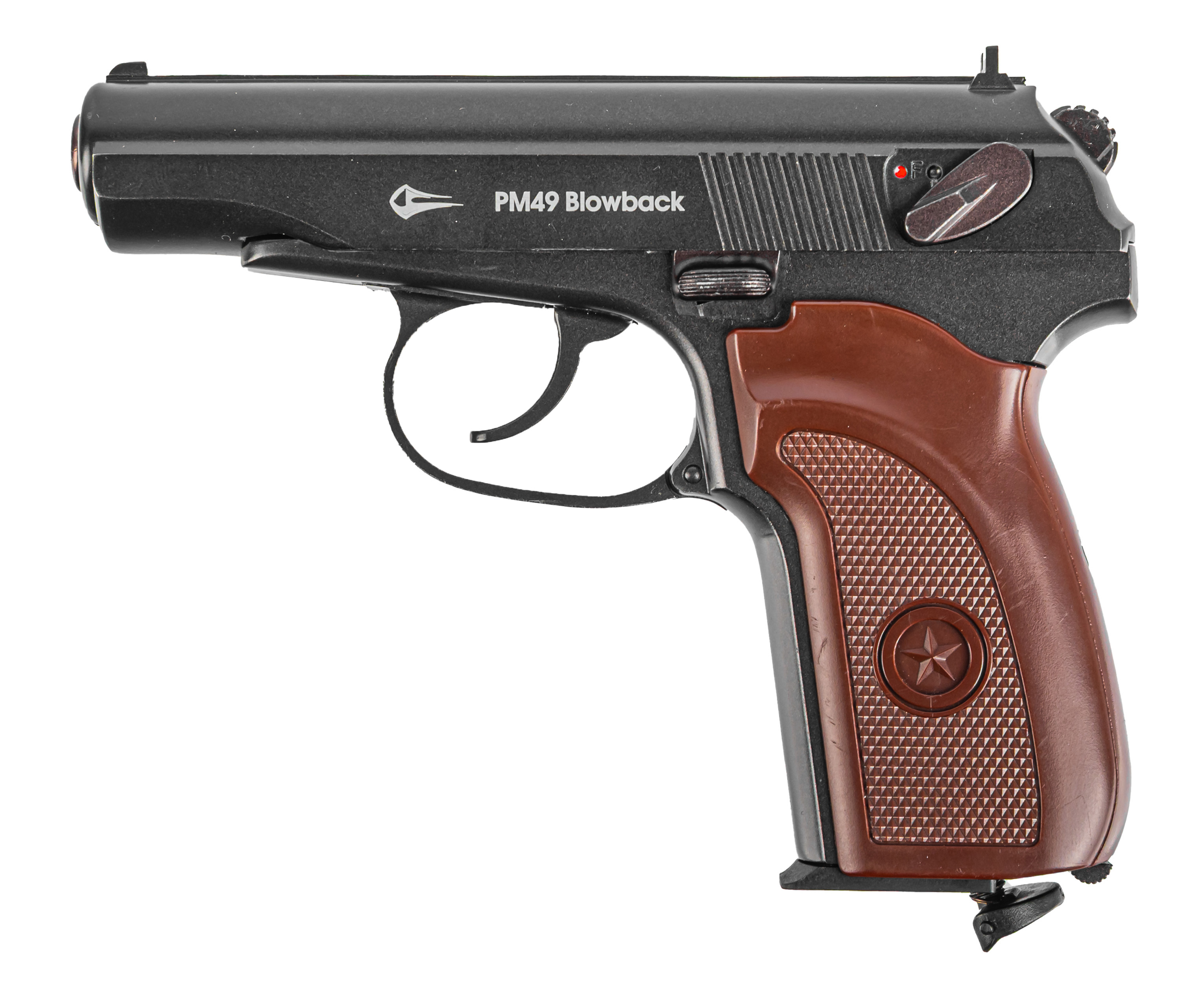 Уценка Пневматический пистолет Borner ПМ49 Blowback 4.5 мм (Макаров, уценка)