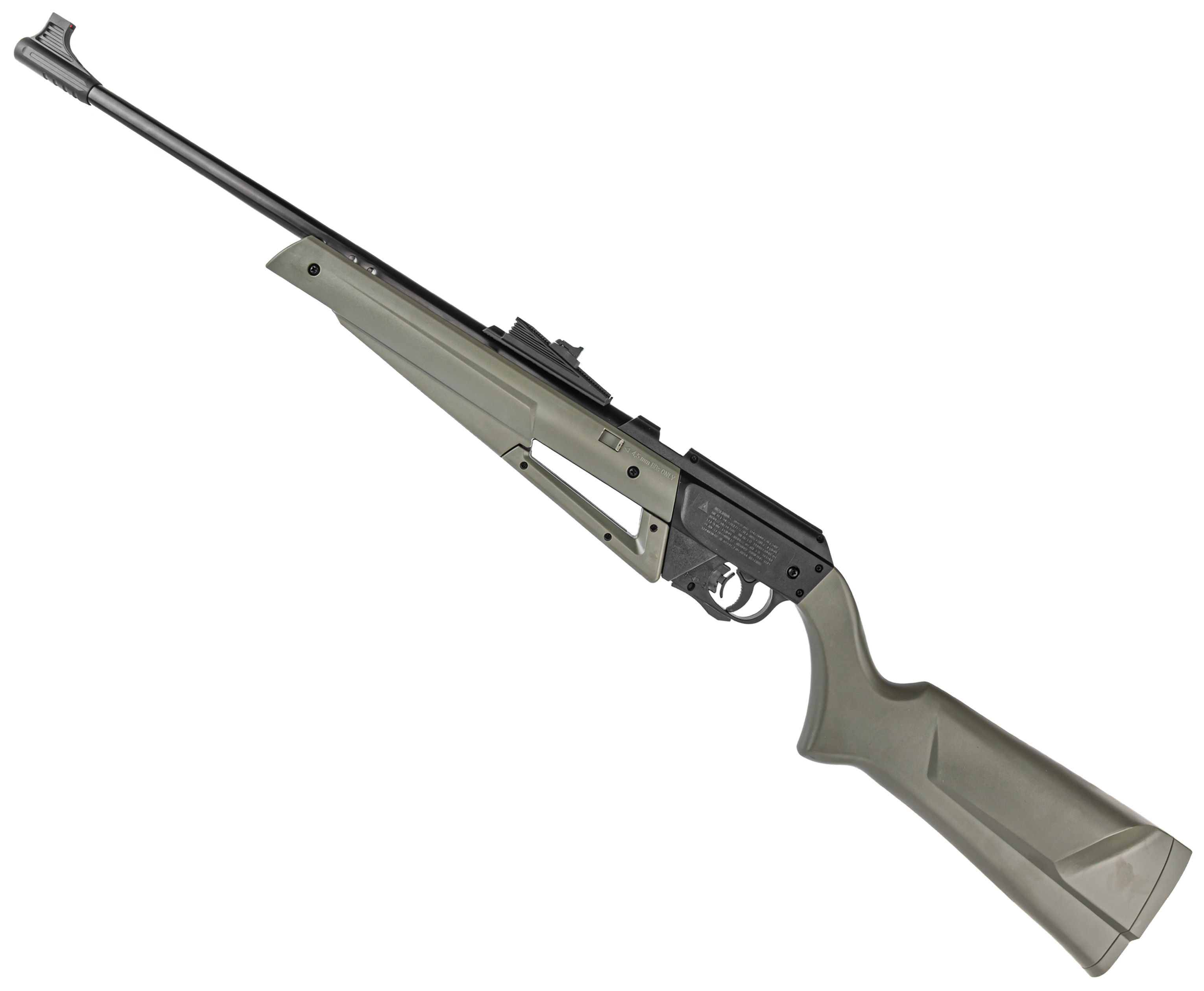 Пневматическая винтовка Borner Flex Shot Green 4.5 мм (3 Дж, зеленый, multi-pump)