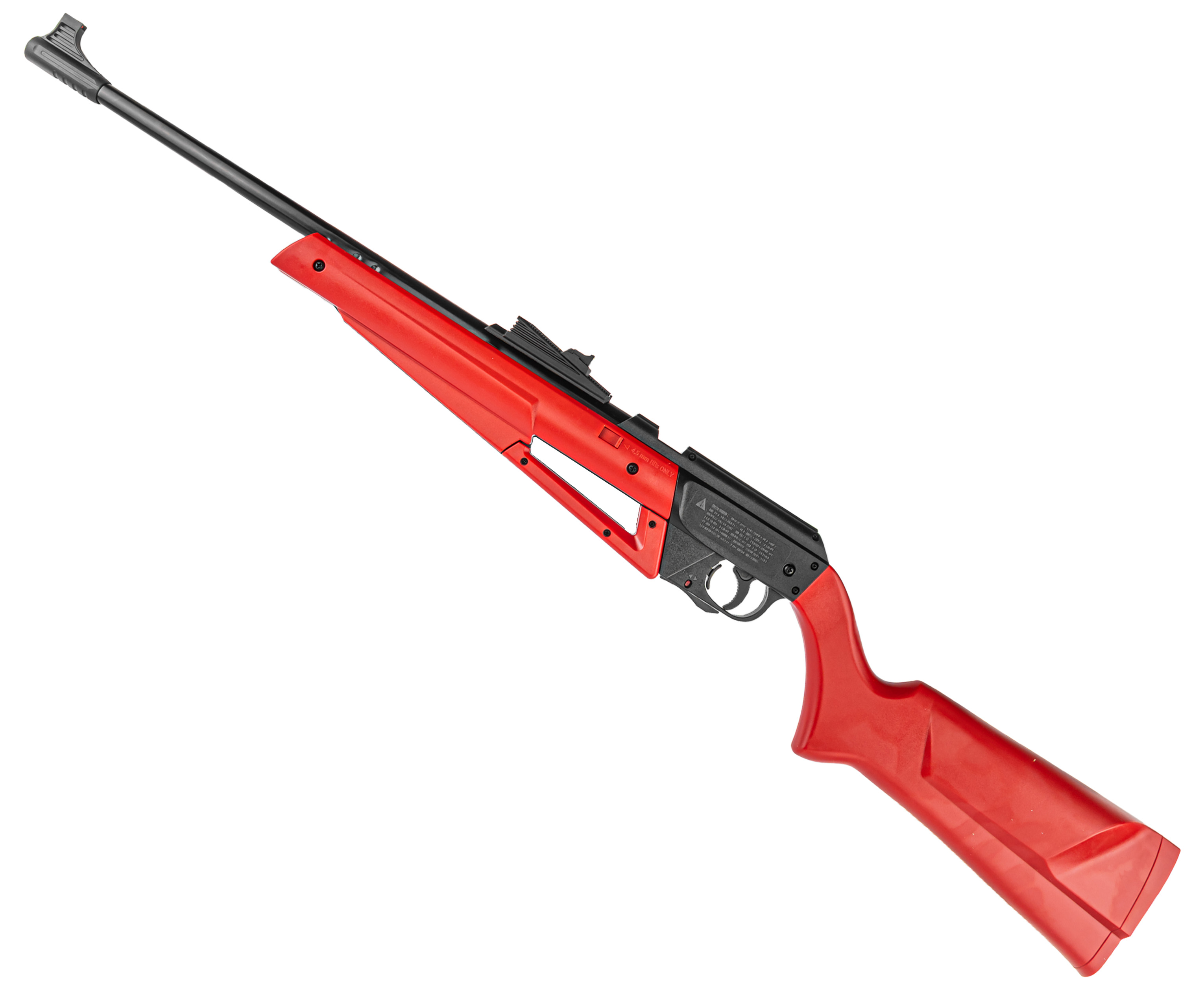 Пневматическая винтовка Borner Flex Shot Red 4.5 мм (3 Дж, красный, multi-pump)