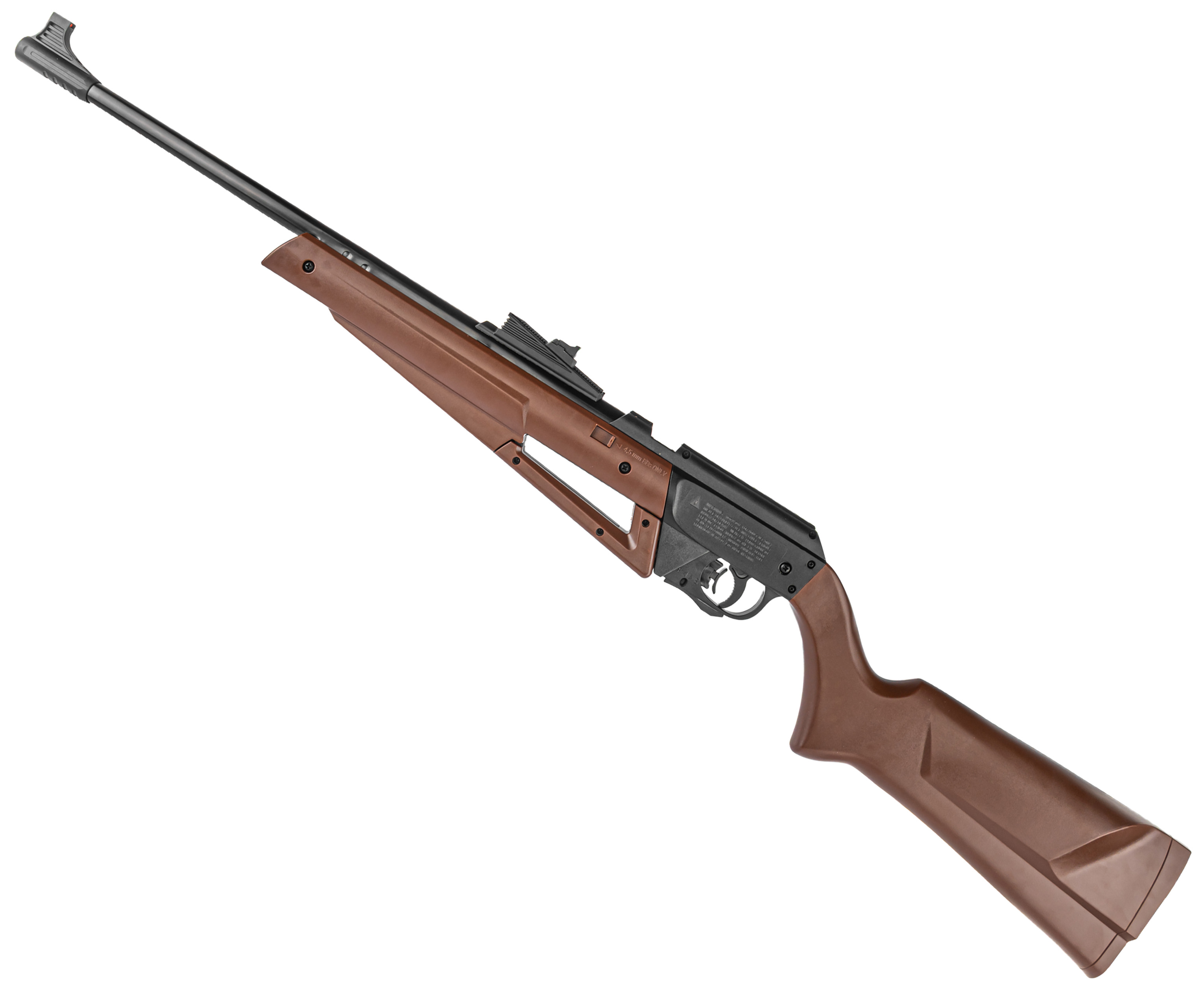 Пневматическая винтовка Borner Flex Shot Brown 4.5 мм (3 Дж, коричневый, multi-pump)