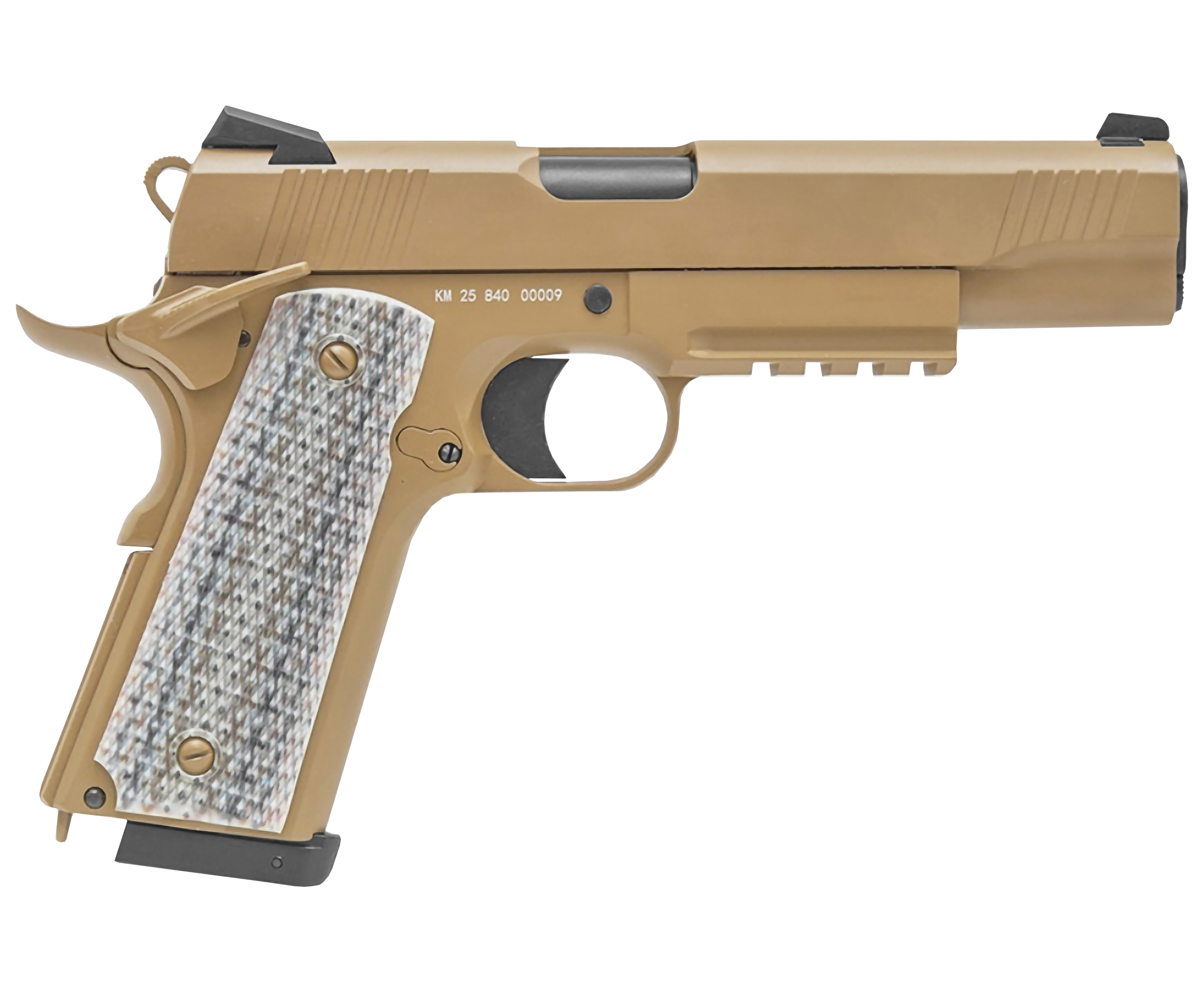 Страйкбольный пистолет Double Bell CLT M45A1 (DB-840, Кольт, CO2, 6 мм, Tan)