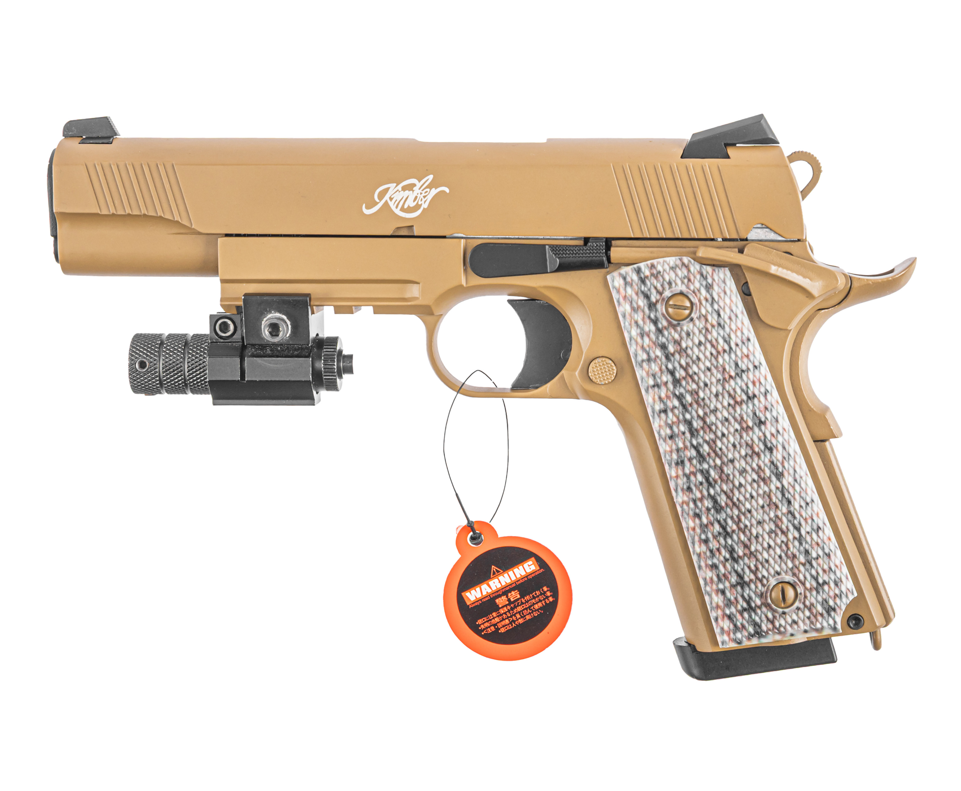 Страйкбольный пистолет Double Bell CLT M45A1 (DB-740, Кольт, Green Gas, 6 мм, Tan)