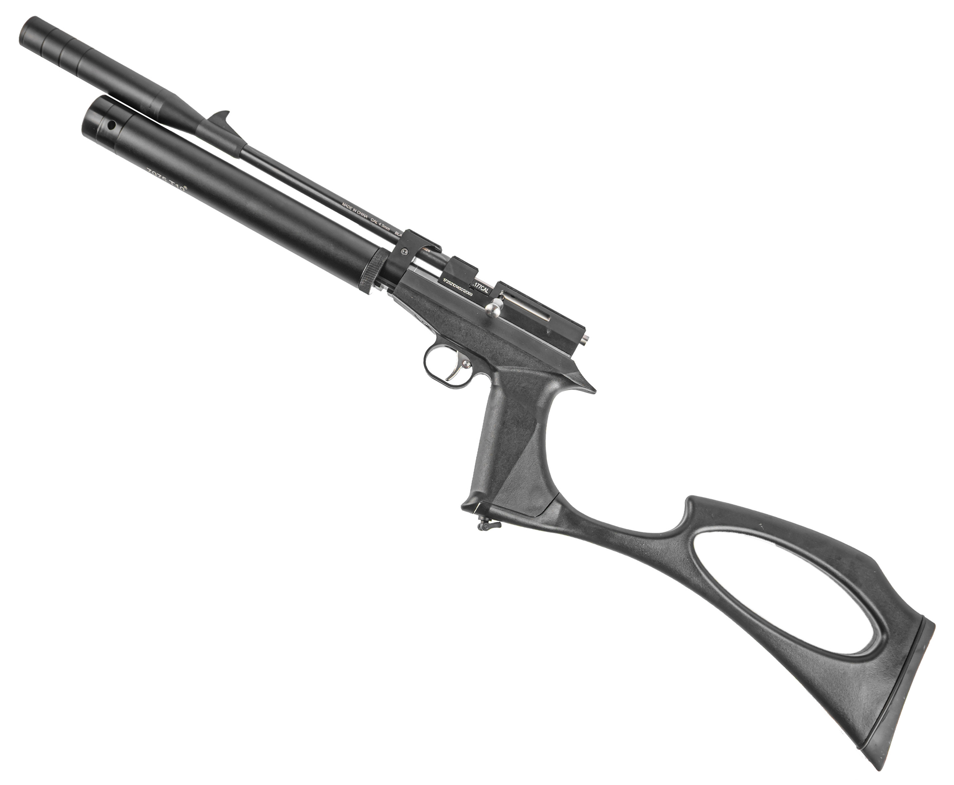 Подрезка резервуара и рукояти Snowpeak CP2, Black Strike B024 для установки Z-переходника Zark SM-1519-A (PCP)