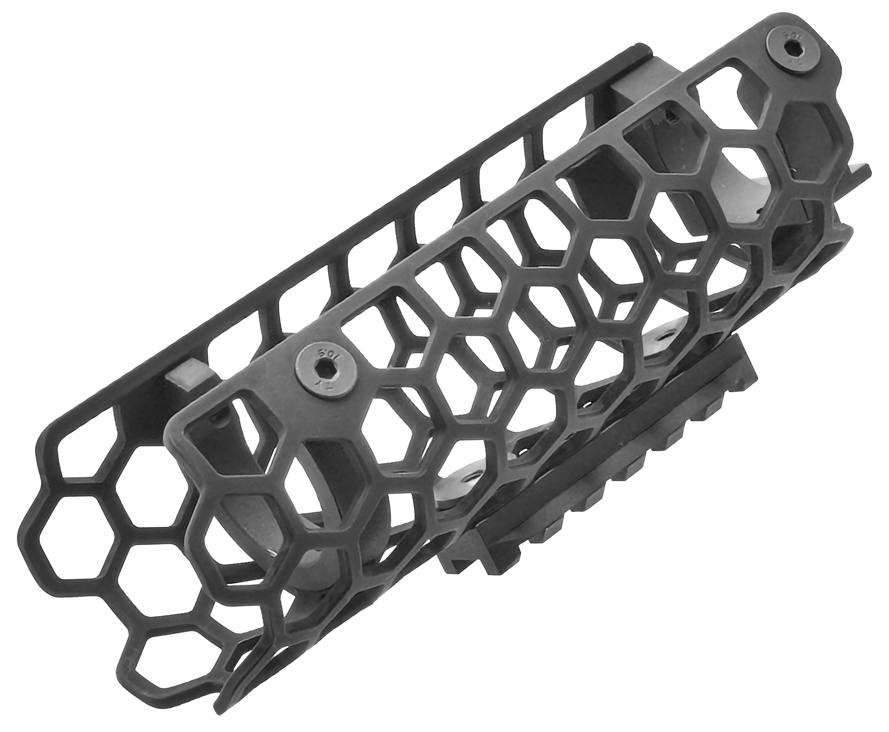 Тактическое цевье Гексагон для АКС-74У (152 мм, Д16Т)